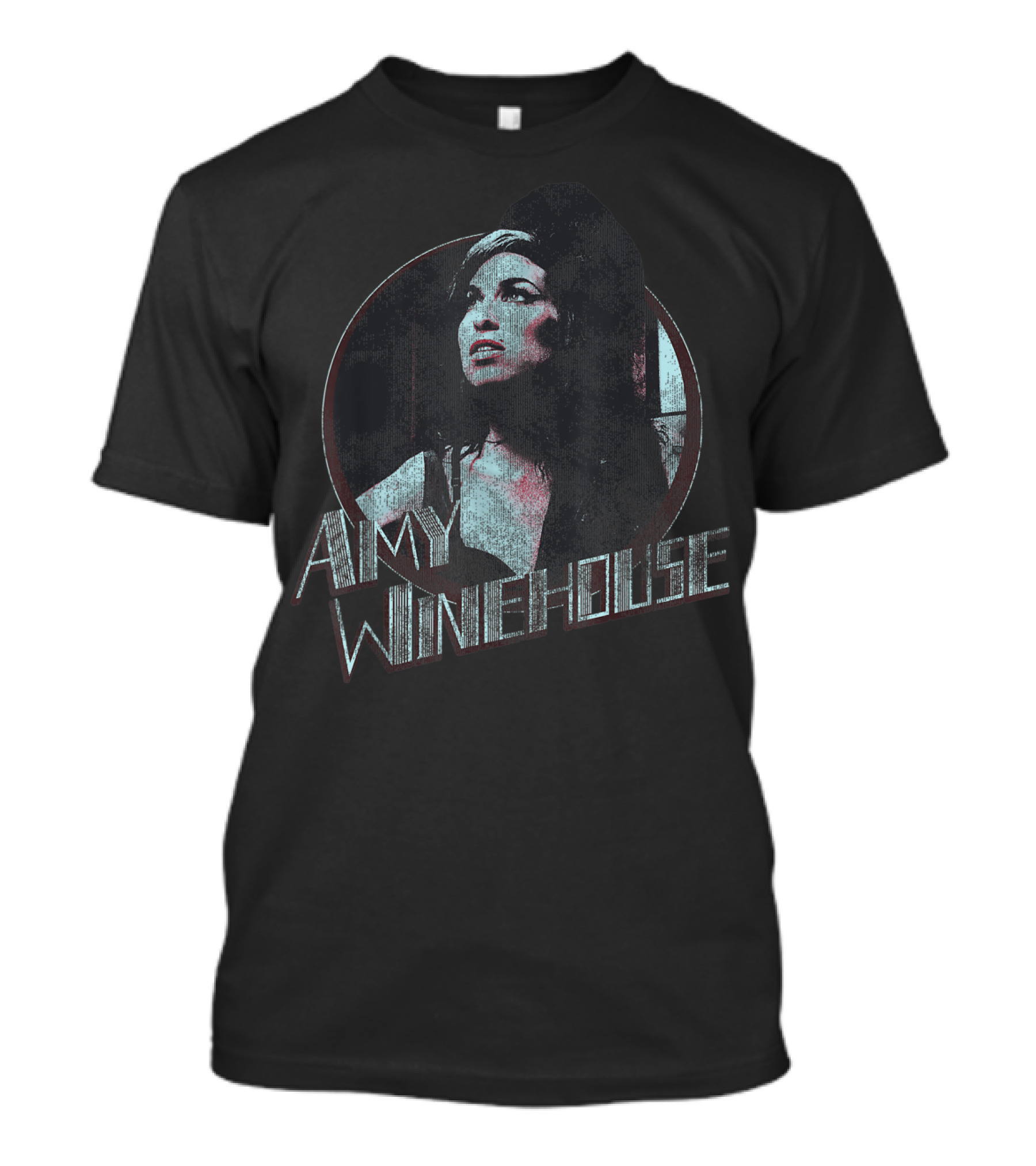 Amy Winehouse Vintage Circle T-Shirt