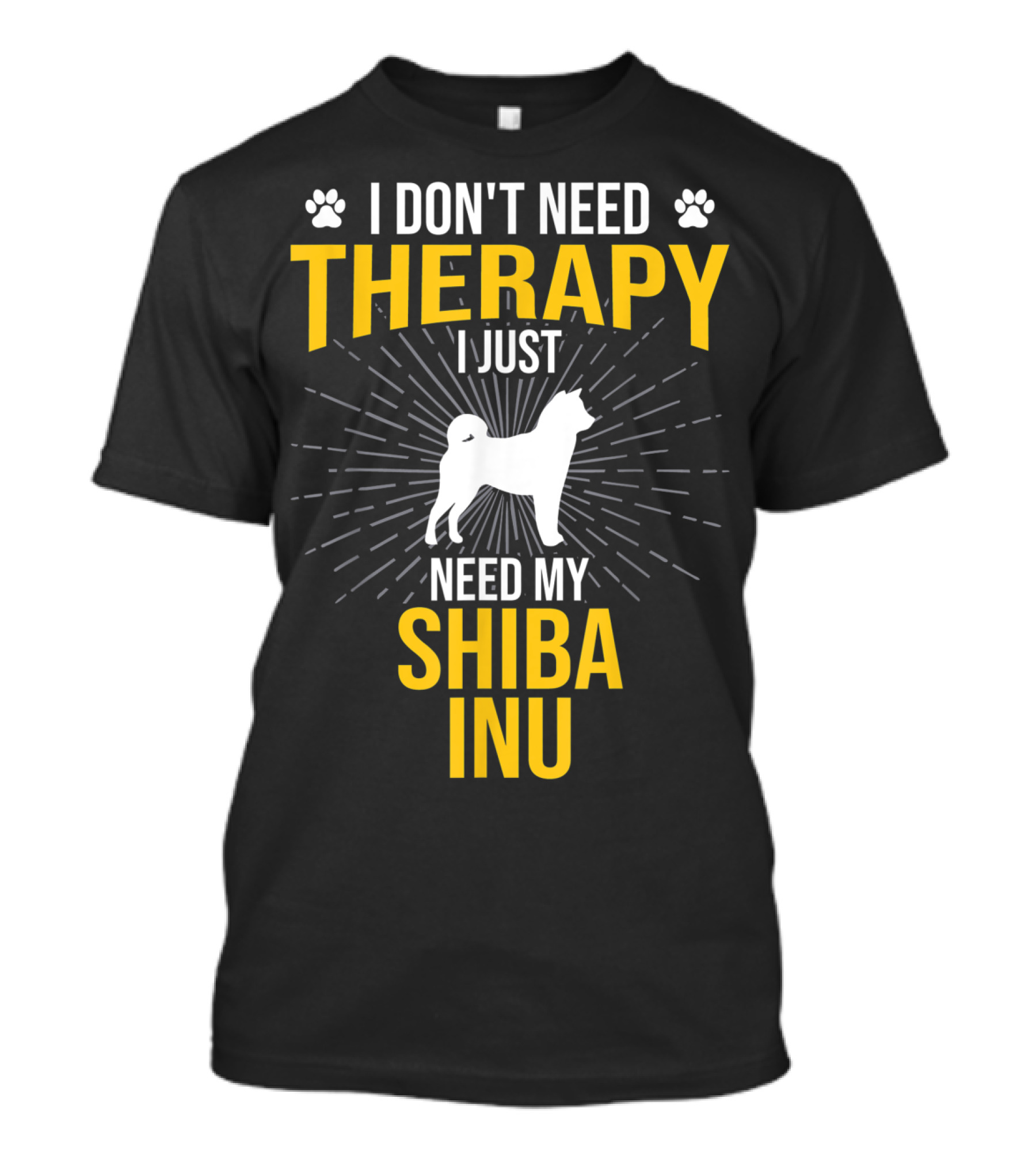 I Don't Need Therapy I Just Need My Shiba Inu T-Shirt