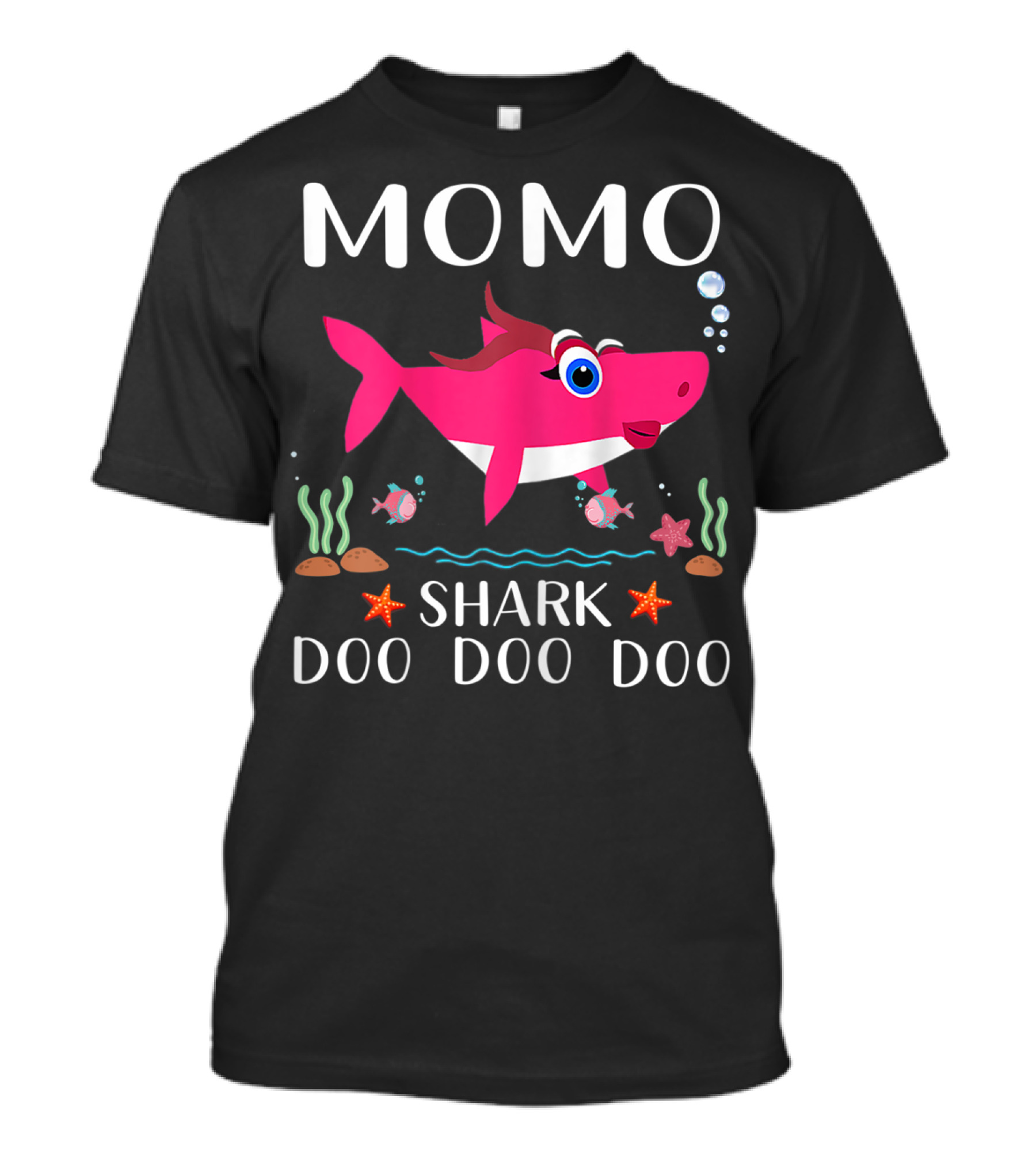 Momo Shark Doo Doo Doo Grandma T-Shirt