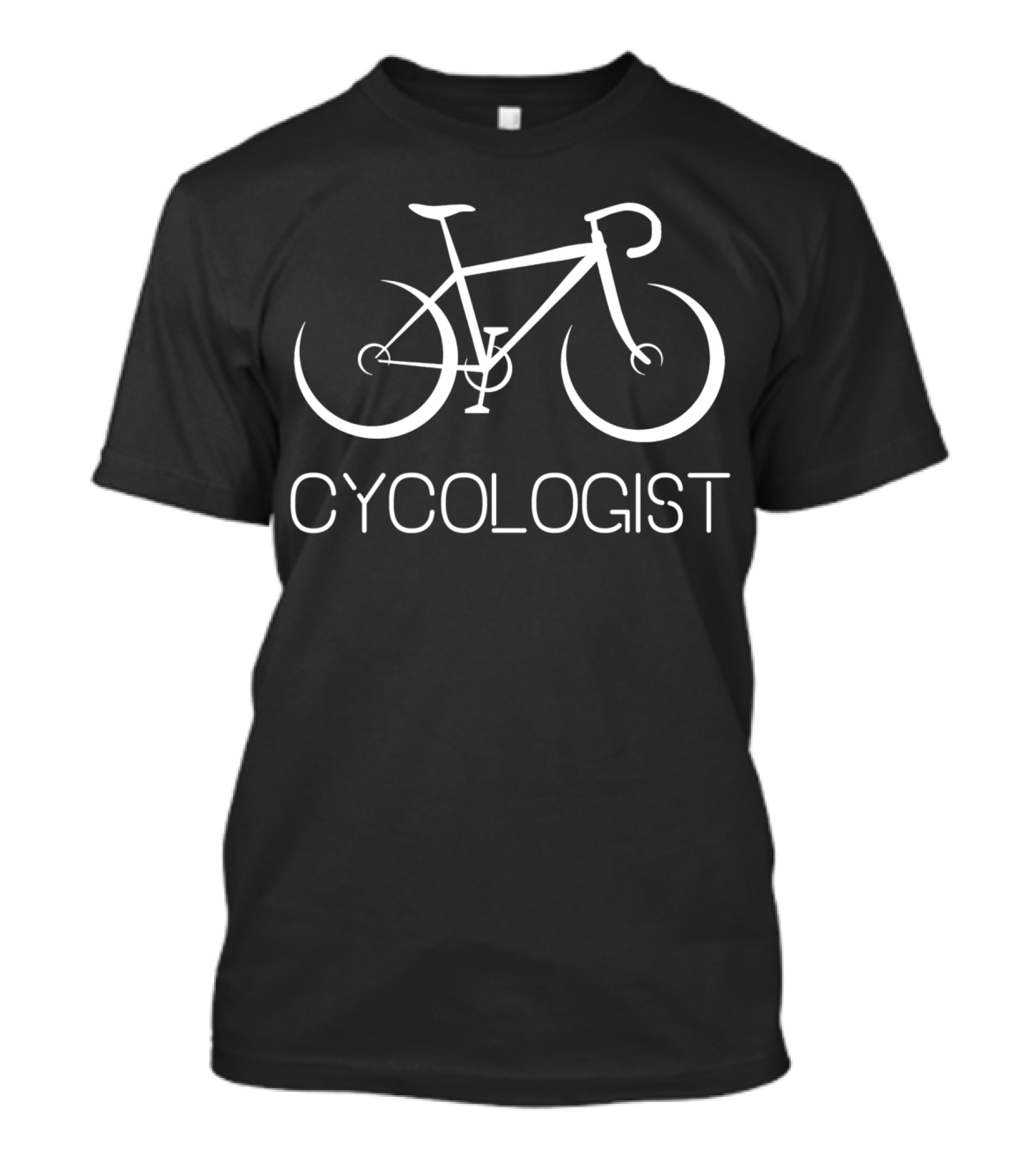 Cycologist Bicycle Cycling Enthusiast Psychology T-Shirt