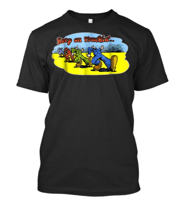 Keep On Truckin' Vintage Style 70s T-Shirt