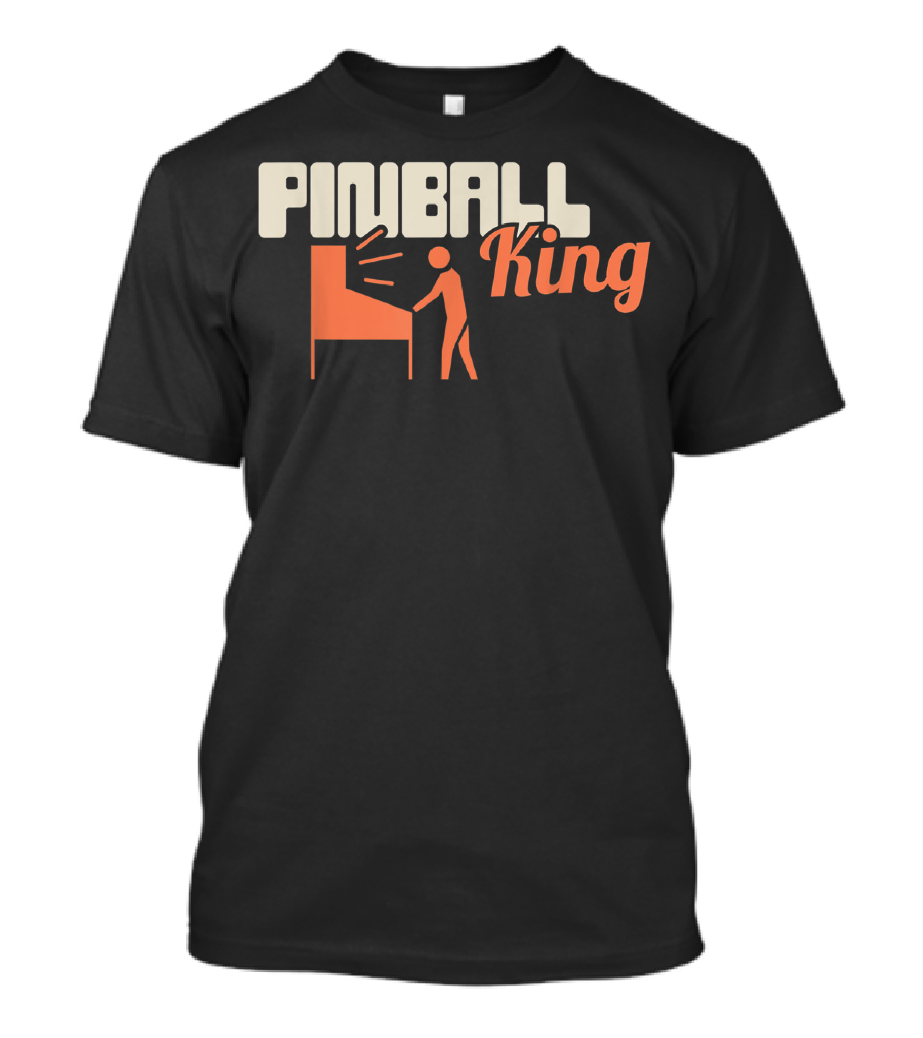 Pinball King Funny Pinball Machine Collecting T-Shirt