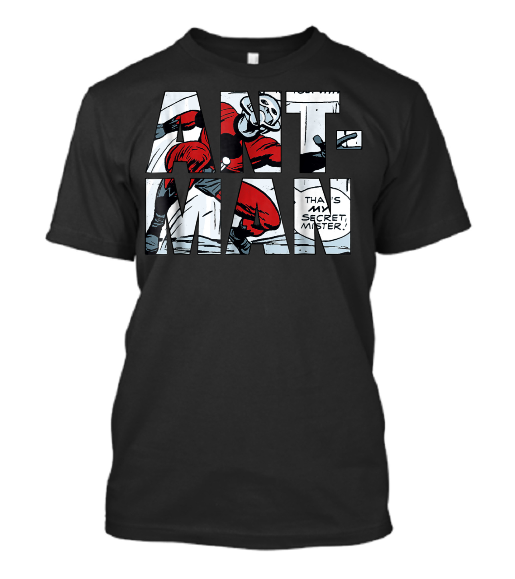 Marvel Antman Classic Comic That's My Secret Mister T-Shirt