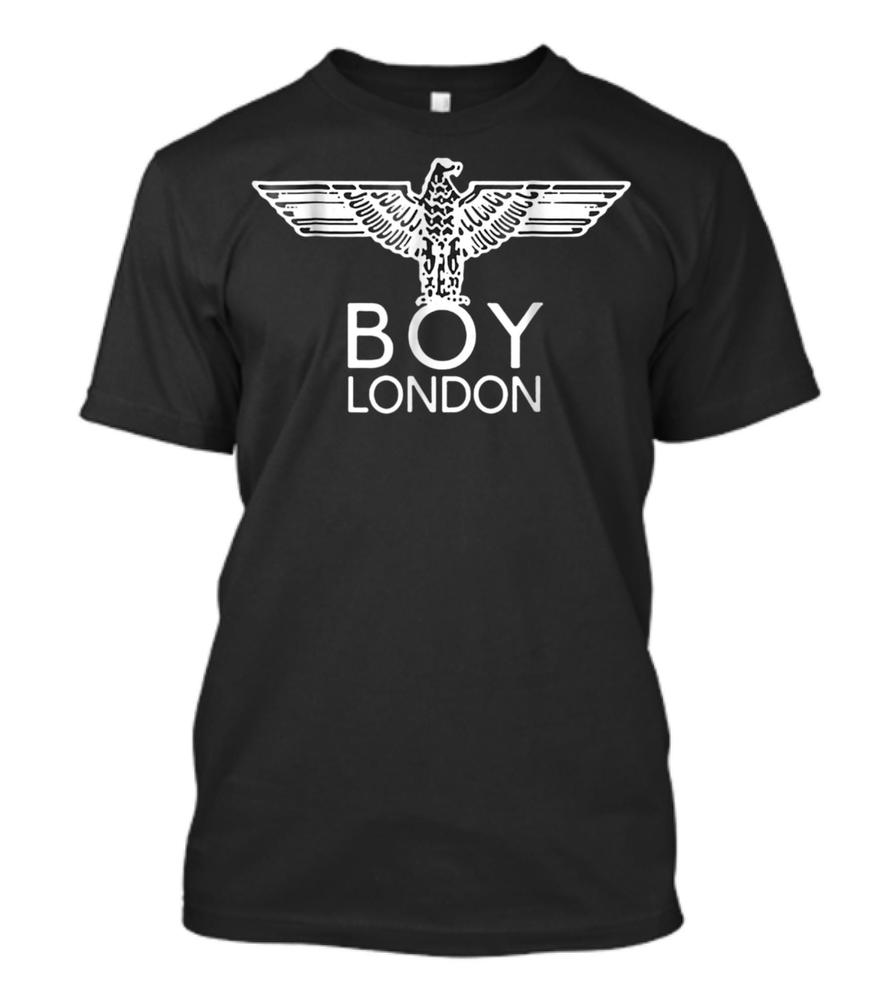 Boy London White Winged Eagle Logo T-Shirt