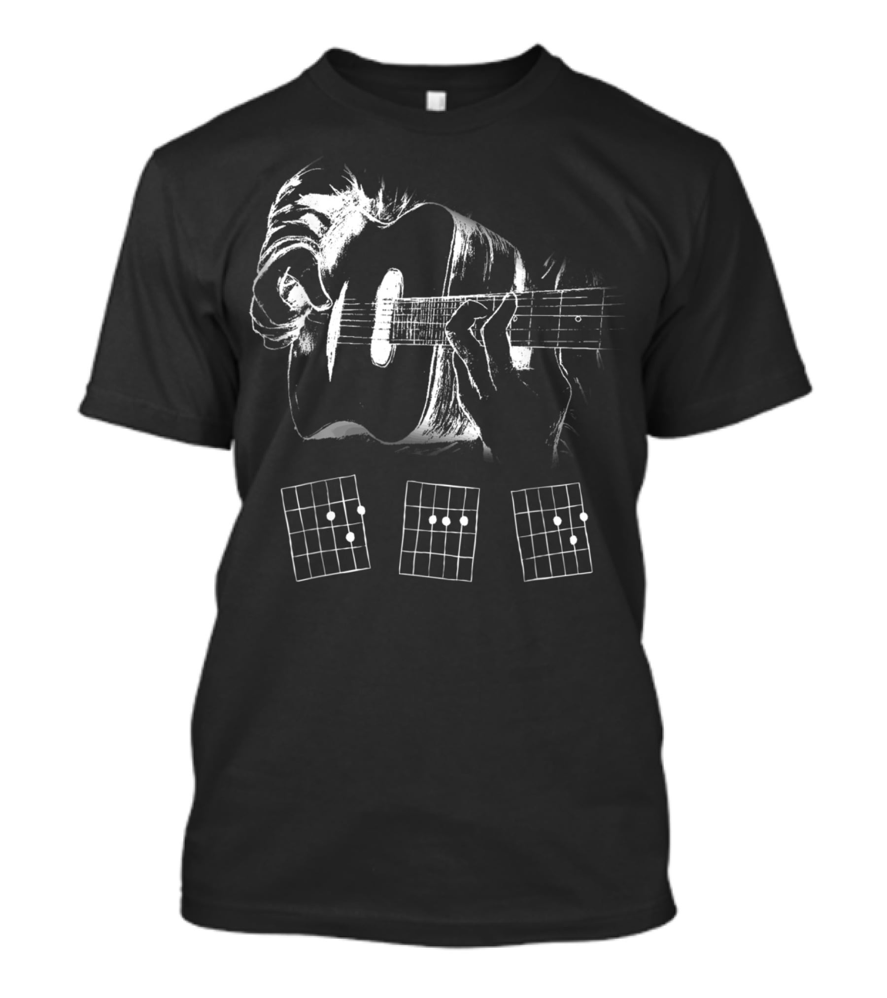 Dad Guitar Chords Diagram T-Shirt