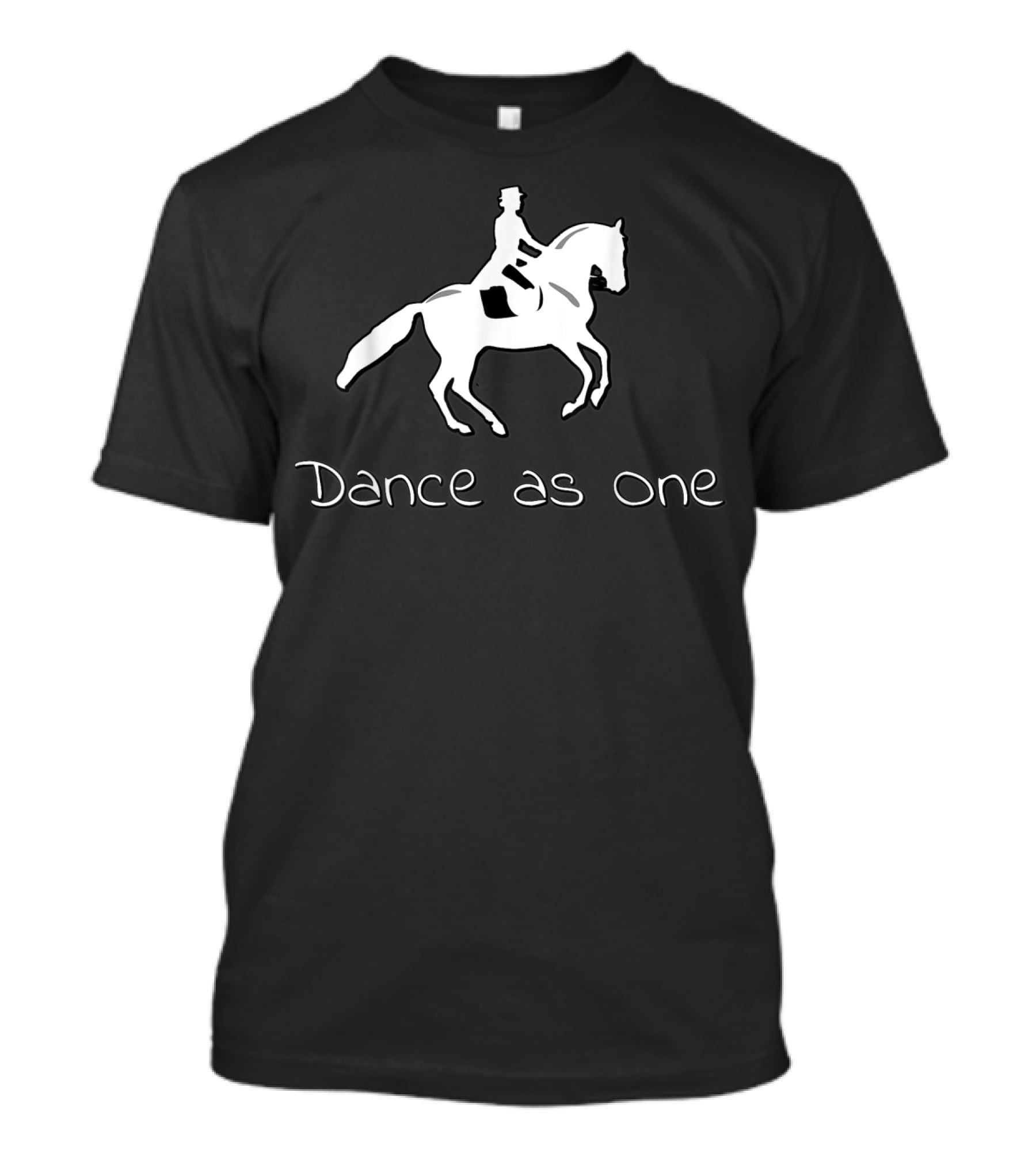 Dance As One Dressage Riding For Horse Riding T-Shirt