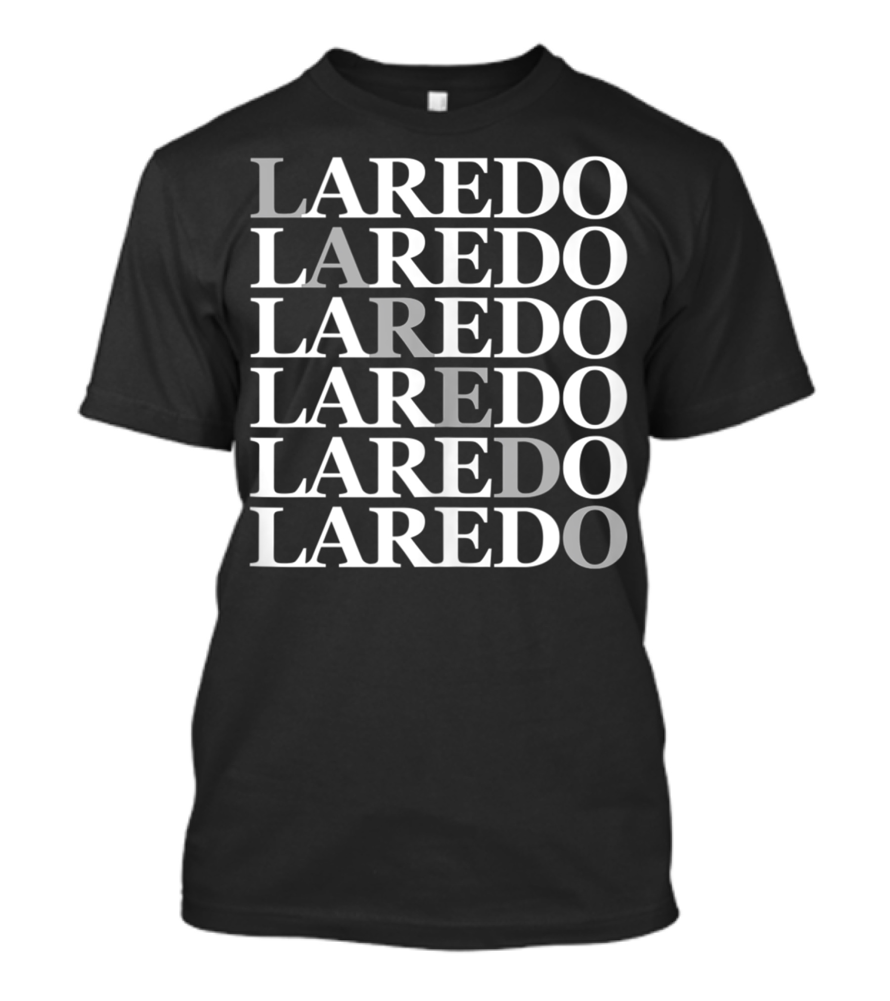 Laredo Repeating Pattern Laredo Texas Classic T-Shirt
