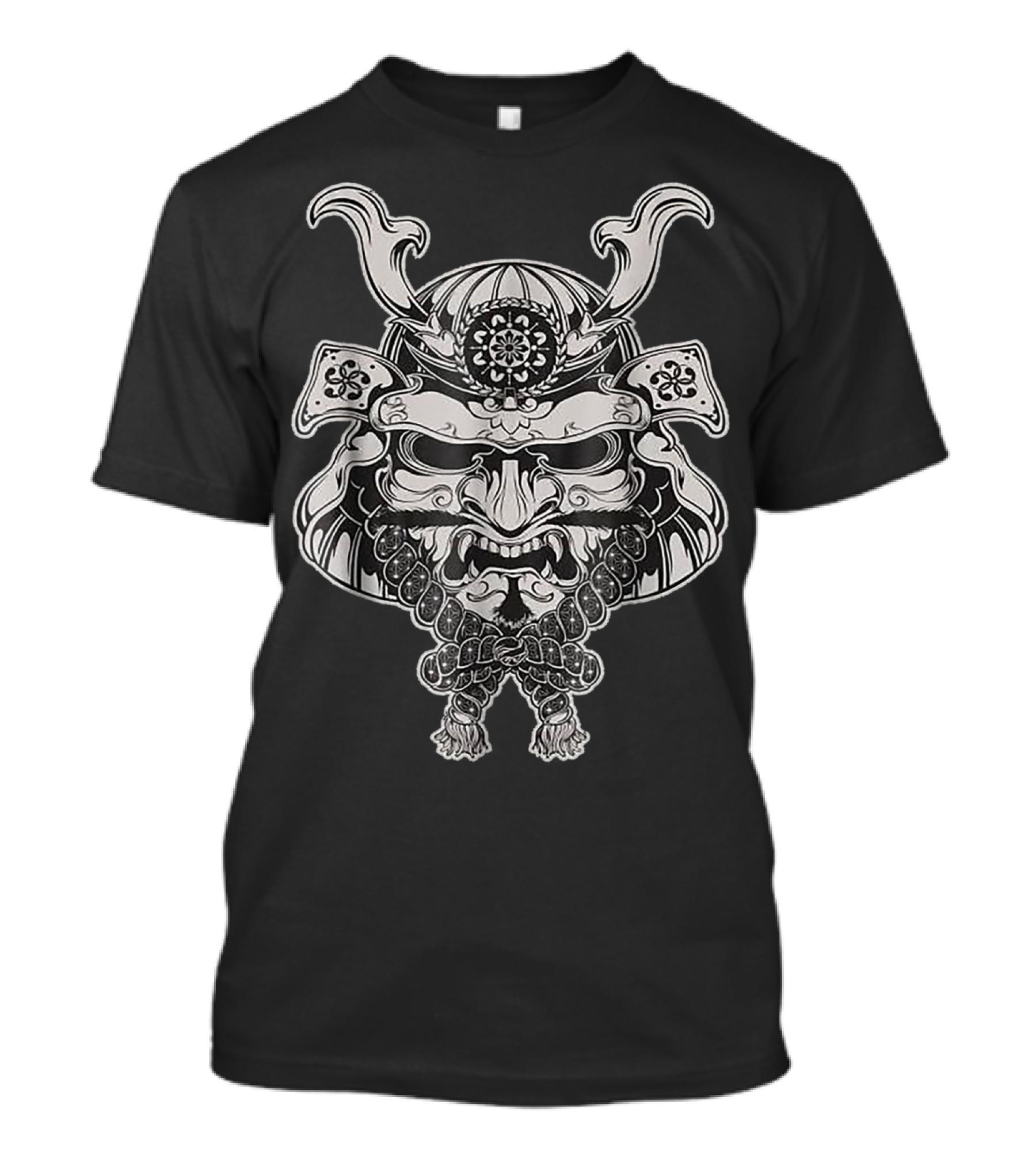 Samurai Warrior Original Japanese Mask T-Shirt