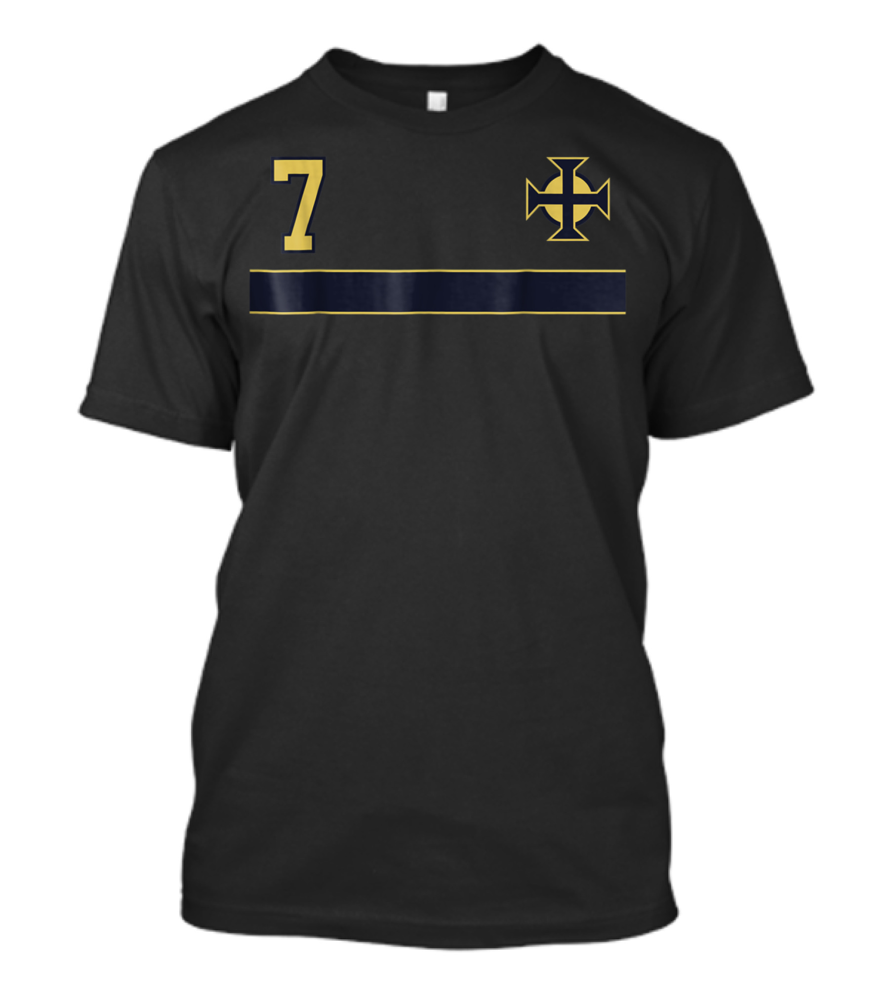 7 Northern Ireland Vintage Soccer Jersey Cross T-Shirt