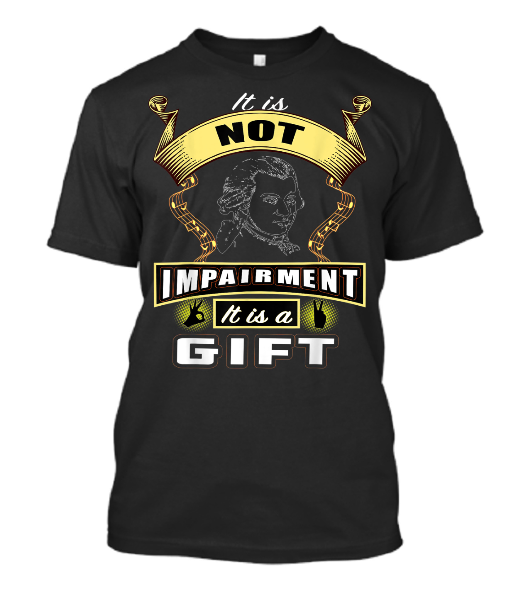 Deaf Awareness It Is Not Impairment It Is A Gift T-Shirt