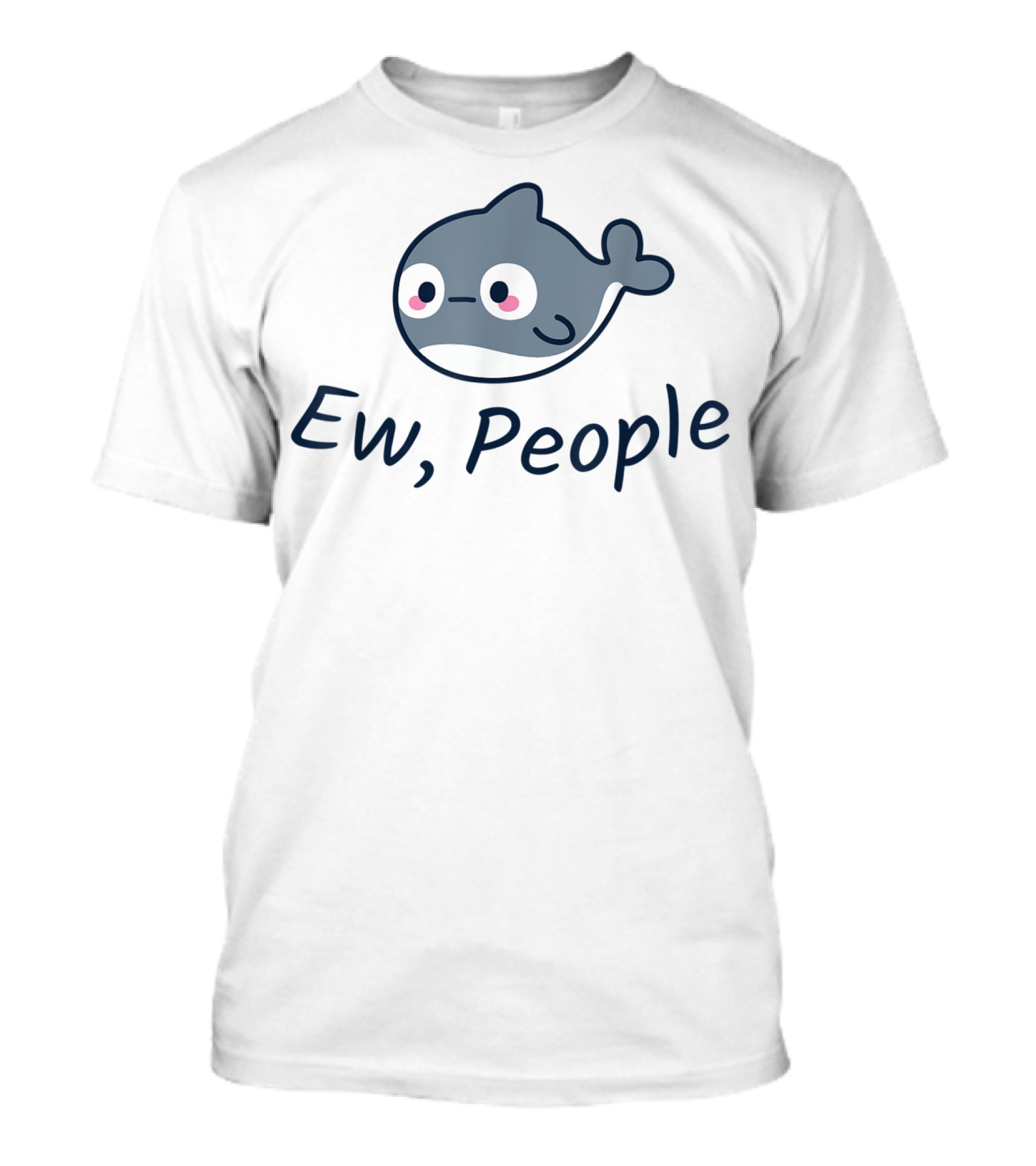 Ew People Kawaii Orca Whale T-Shirt