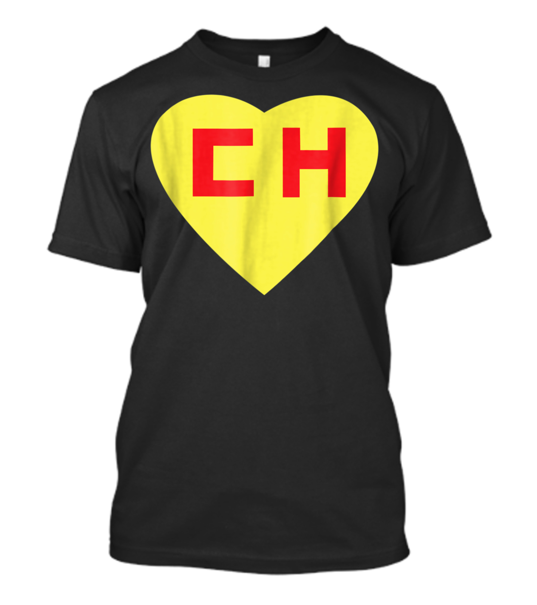 CH Heart El Chapulin Mexican Super Hero Colorado T-Shirt