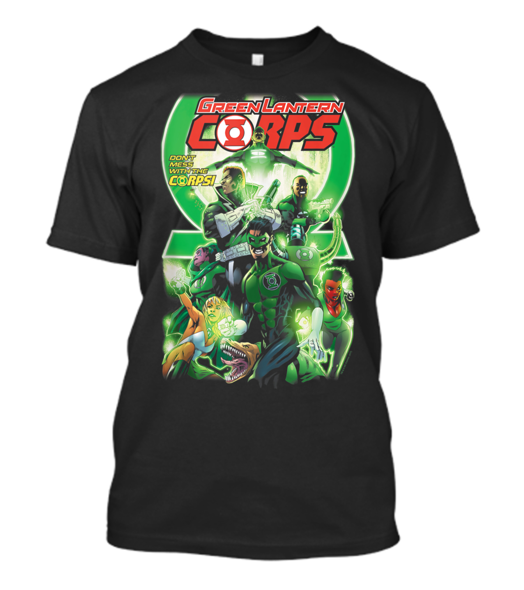 Green Lantern Corps 25 Don't Mess With The Corps T-Shirt