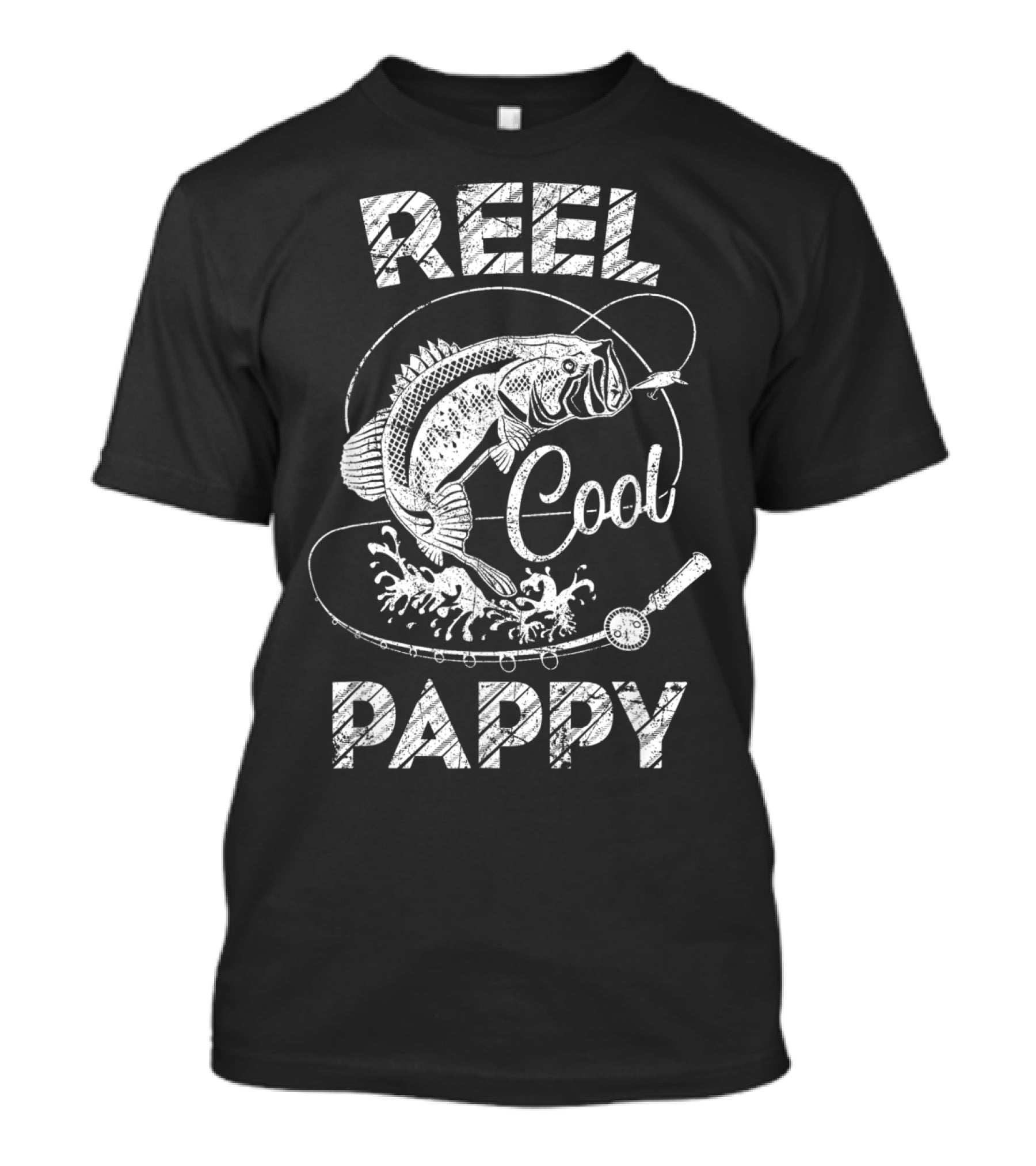 Reel Cool Pappy Fishing Father's Day Moments T-Shirt