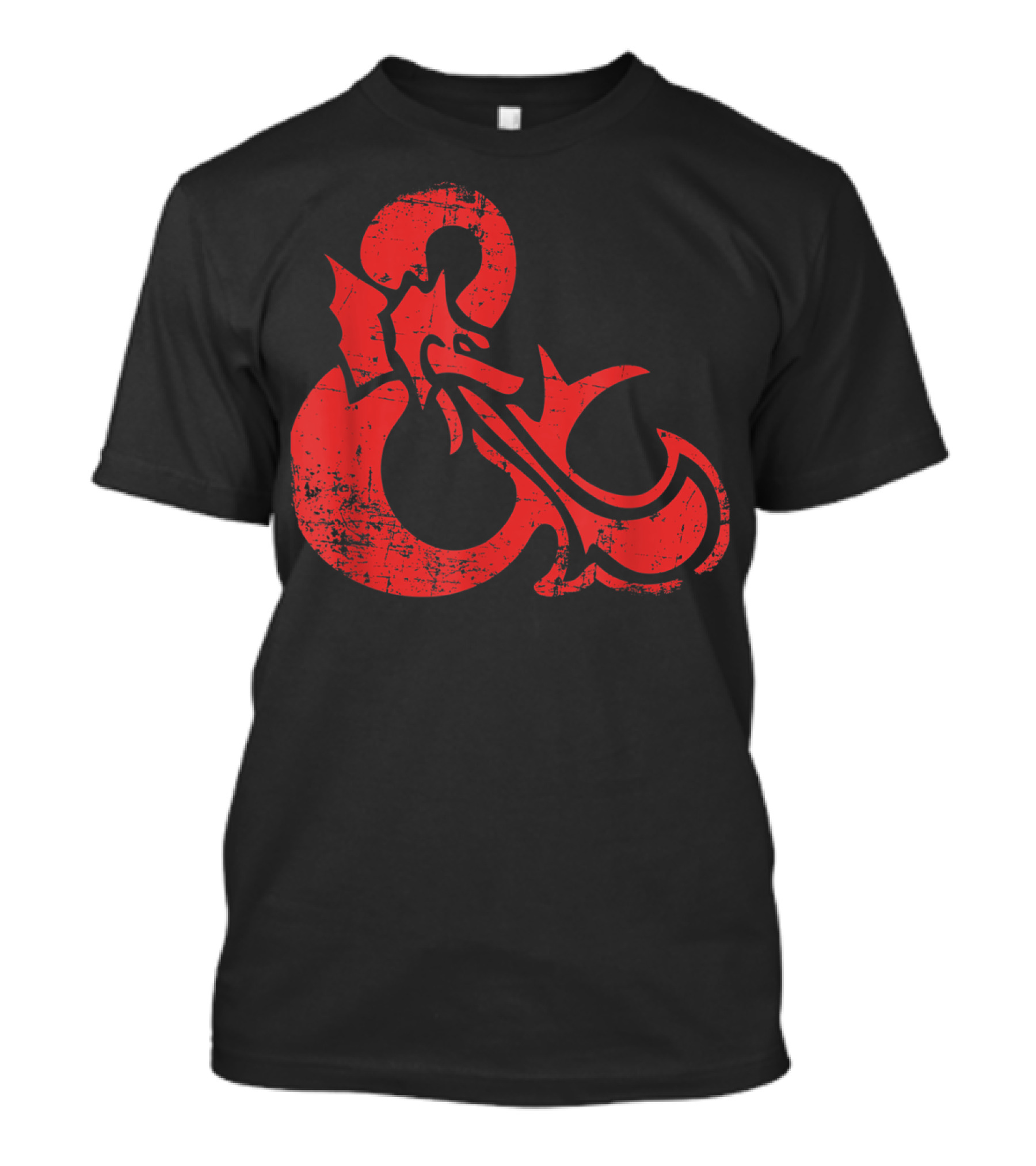 Dungeons And Dragons Red Ampersand Dragon T-Shirt