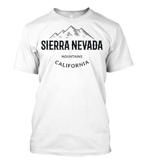 Sierra Nevada Mountains California Classic 7F T-Shirt