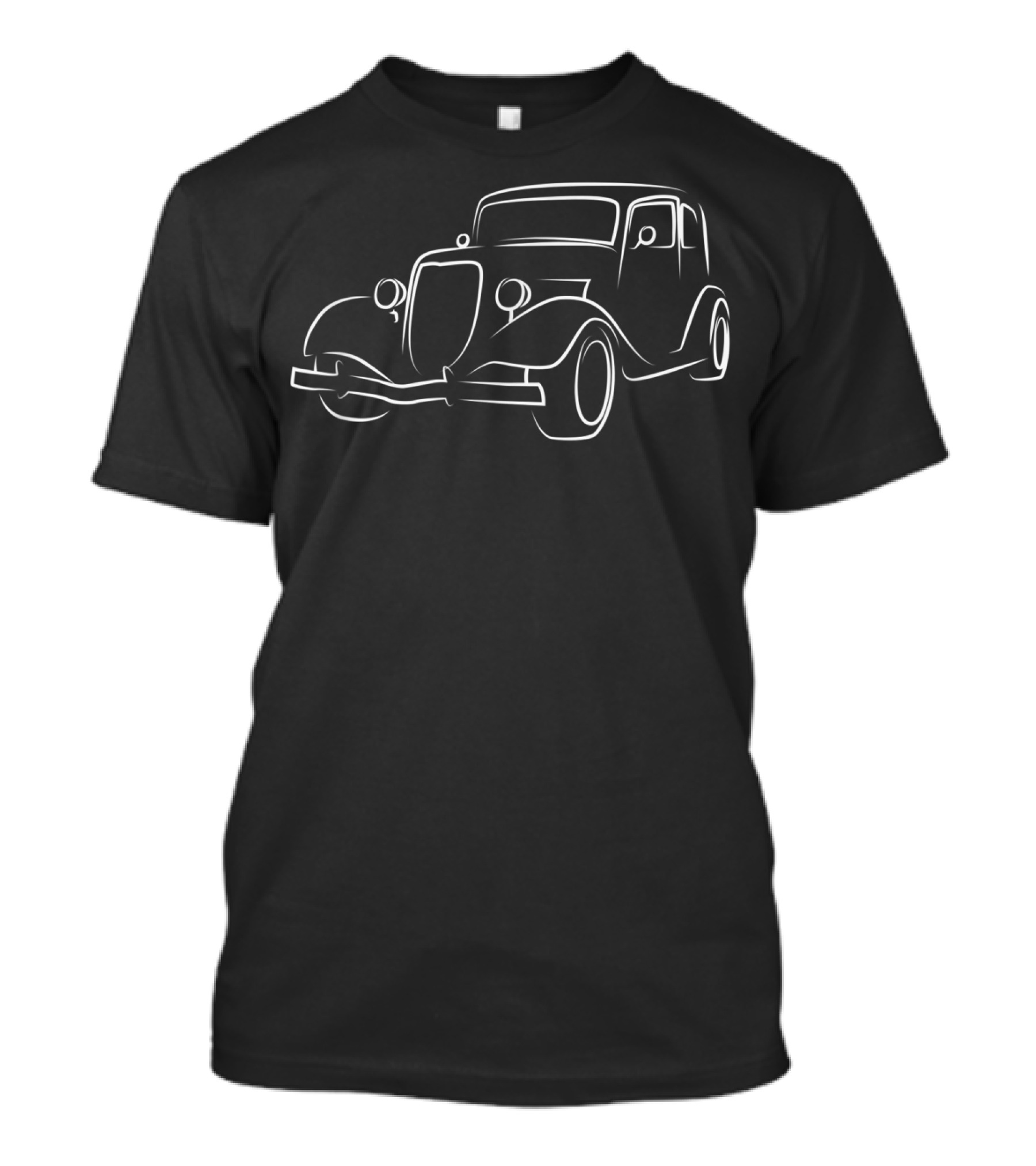 Realistic Early American Old Classic Car T-Shirt