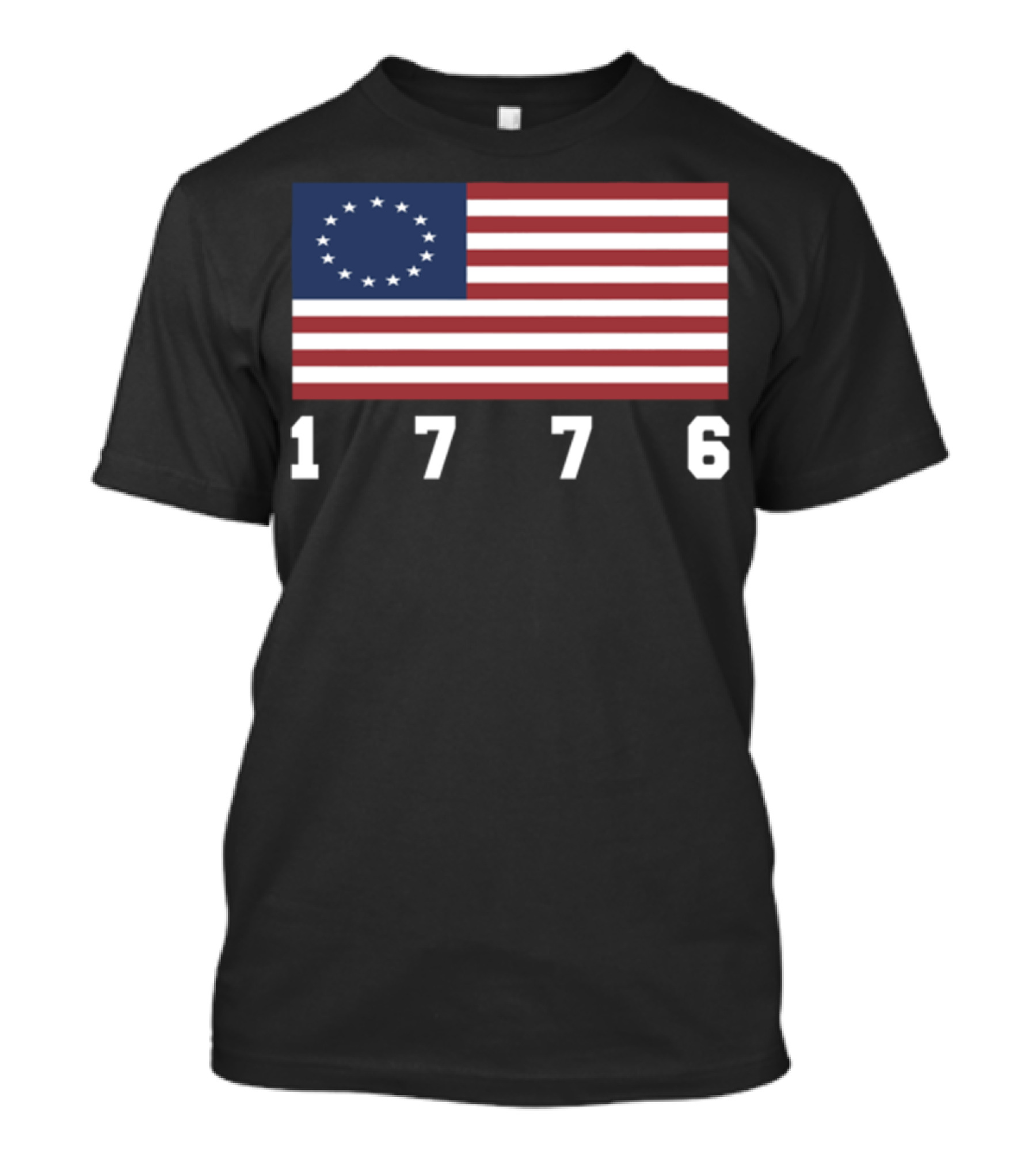 American Patriots 1776 Betsy Ross Flag T-Shirt