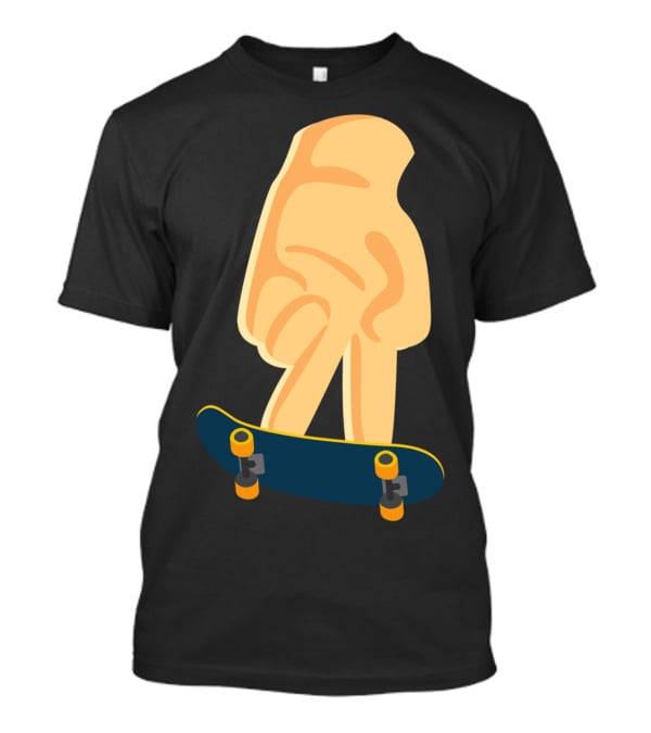 Fingerboard Skateboard Finger Skating Skateboard Board T-Shirt