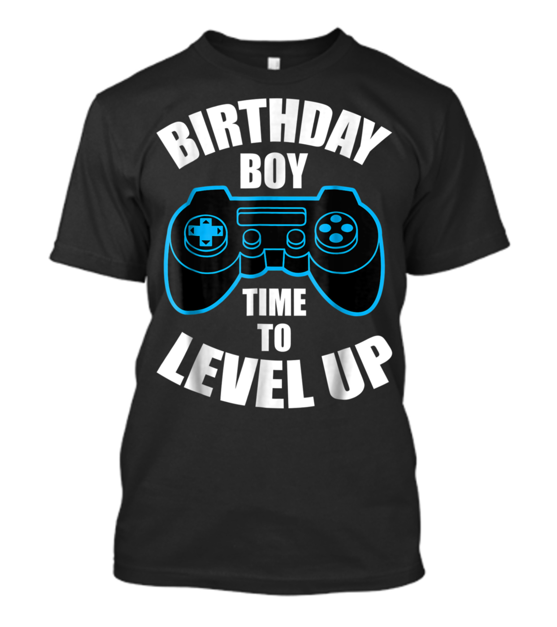 Birthday Boy Time To Level Up Gamer Theme Bday Loading T-Shirt