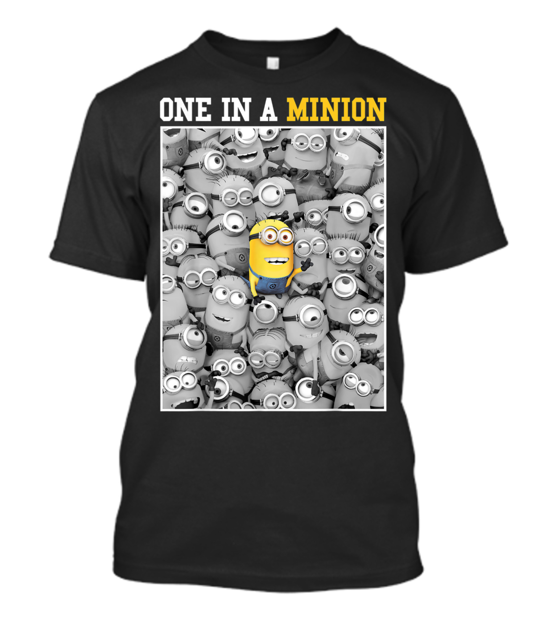 One In A Minion Despicable Me Color Pop Minions T-Shirt