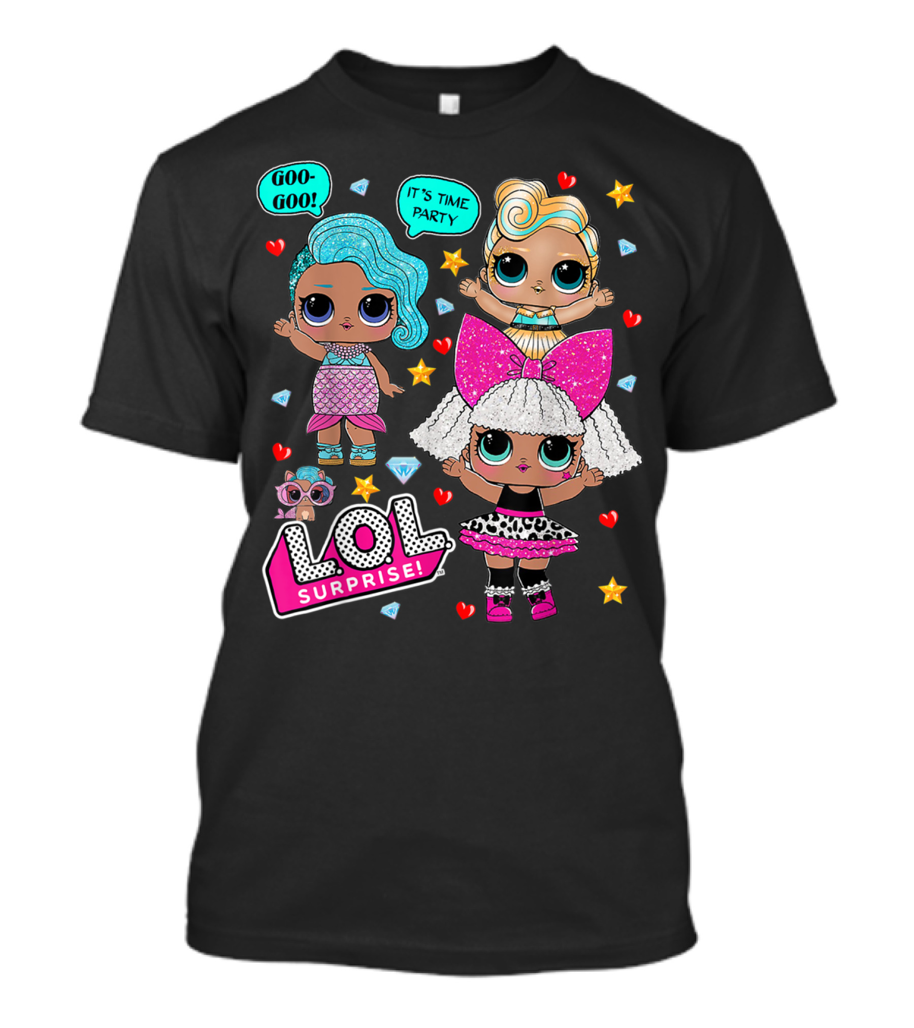 LOL Surprise Goo Goo It's Time Party T-Shirt