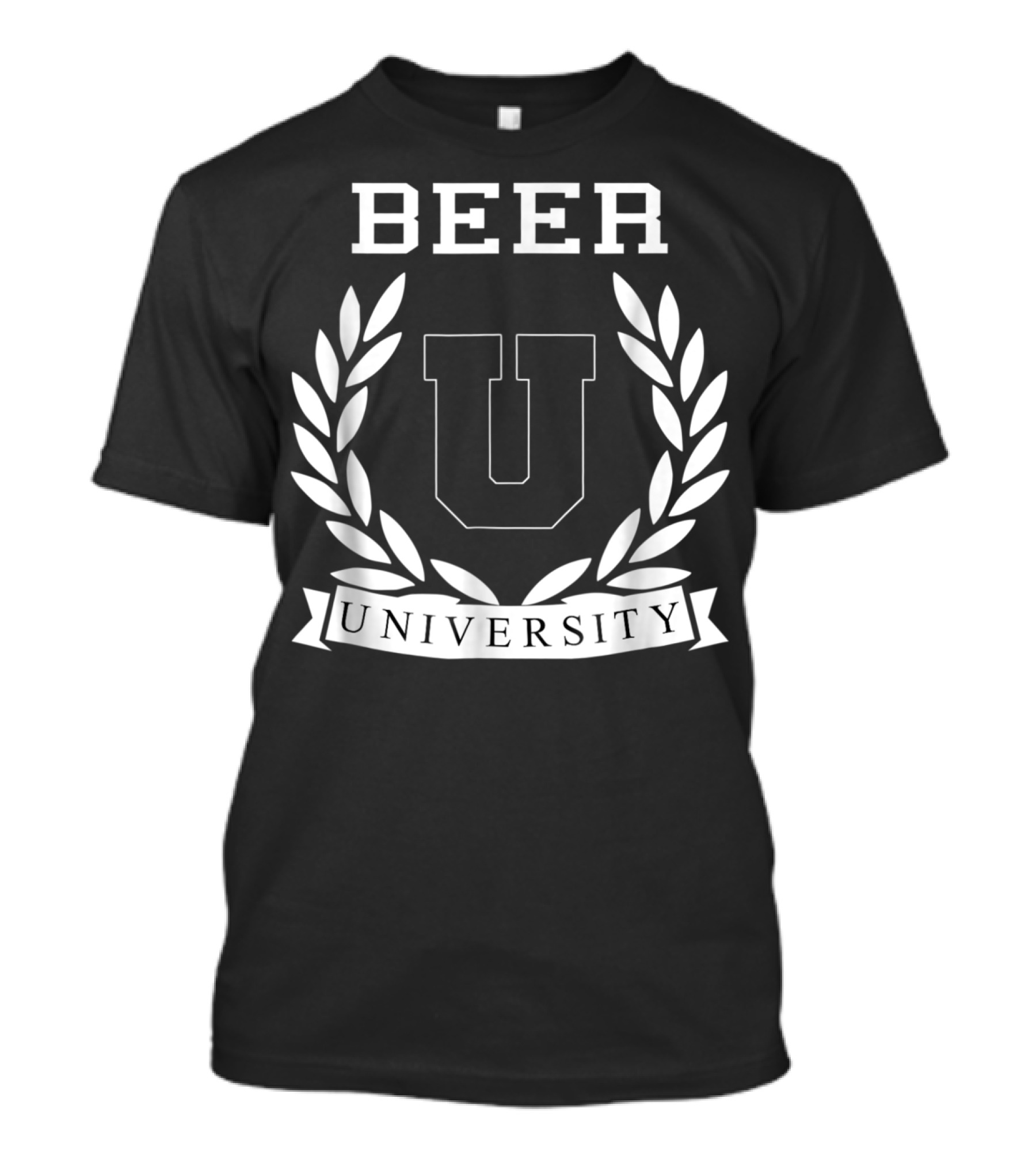 Beer University U Laurel Crest College Drinking T-Shirt