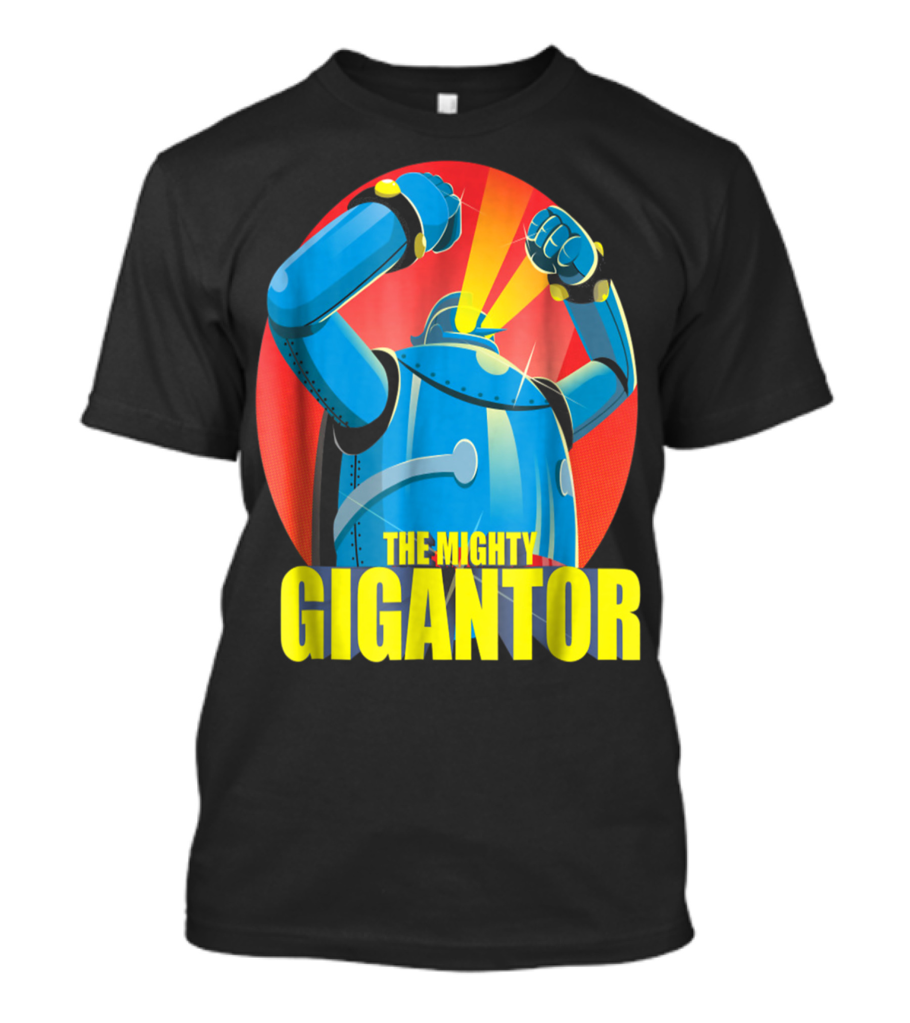 The Mighty Gigantor Robot Retro Sci-Fi Hero T-Shirt