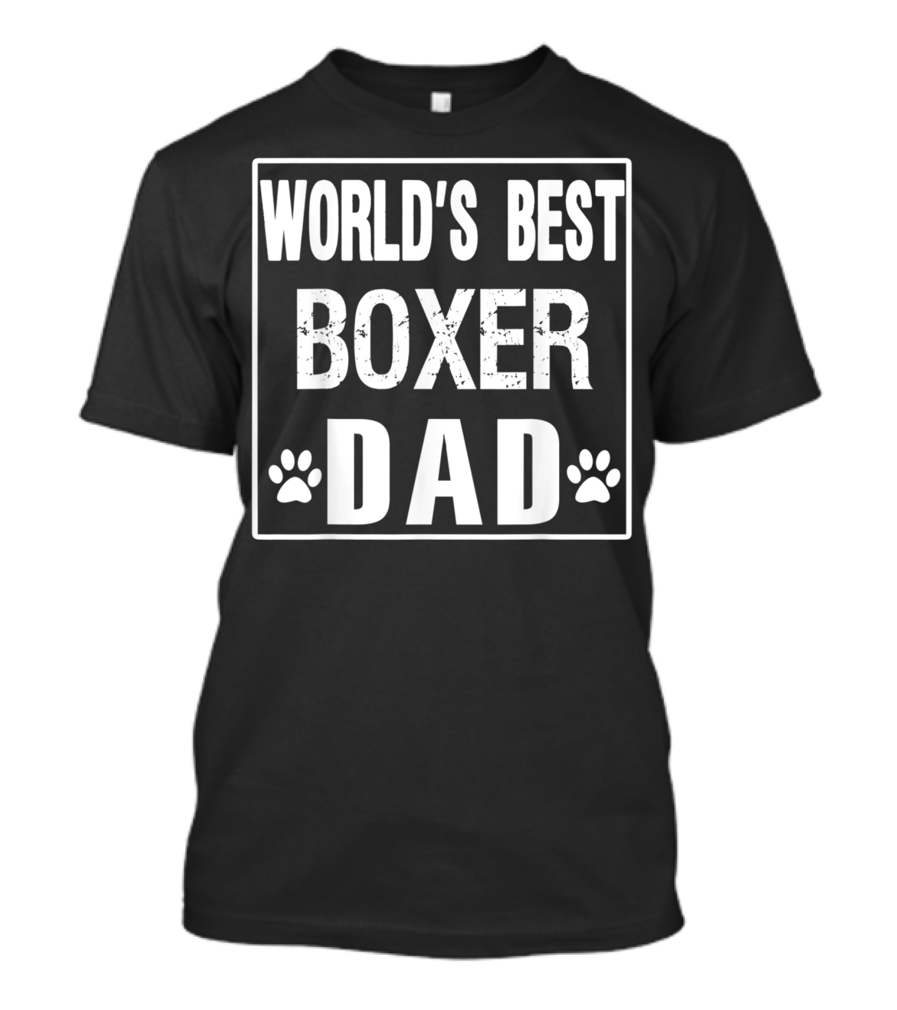 World's Best Boxer Dad T-Shirt