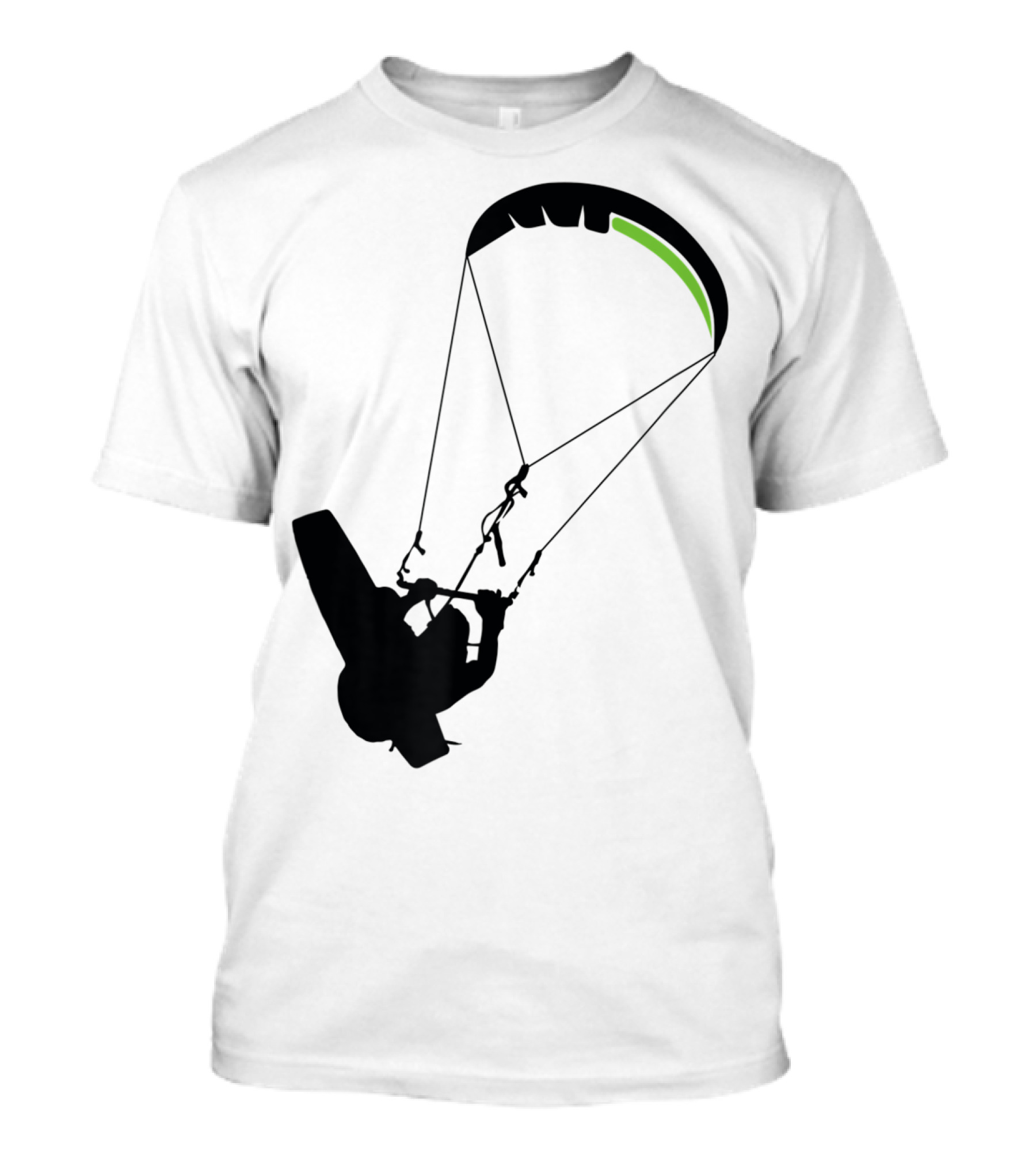 Cool Kitesurfing I Kitesurf Silhouette Adventure T-Shirt