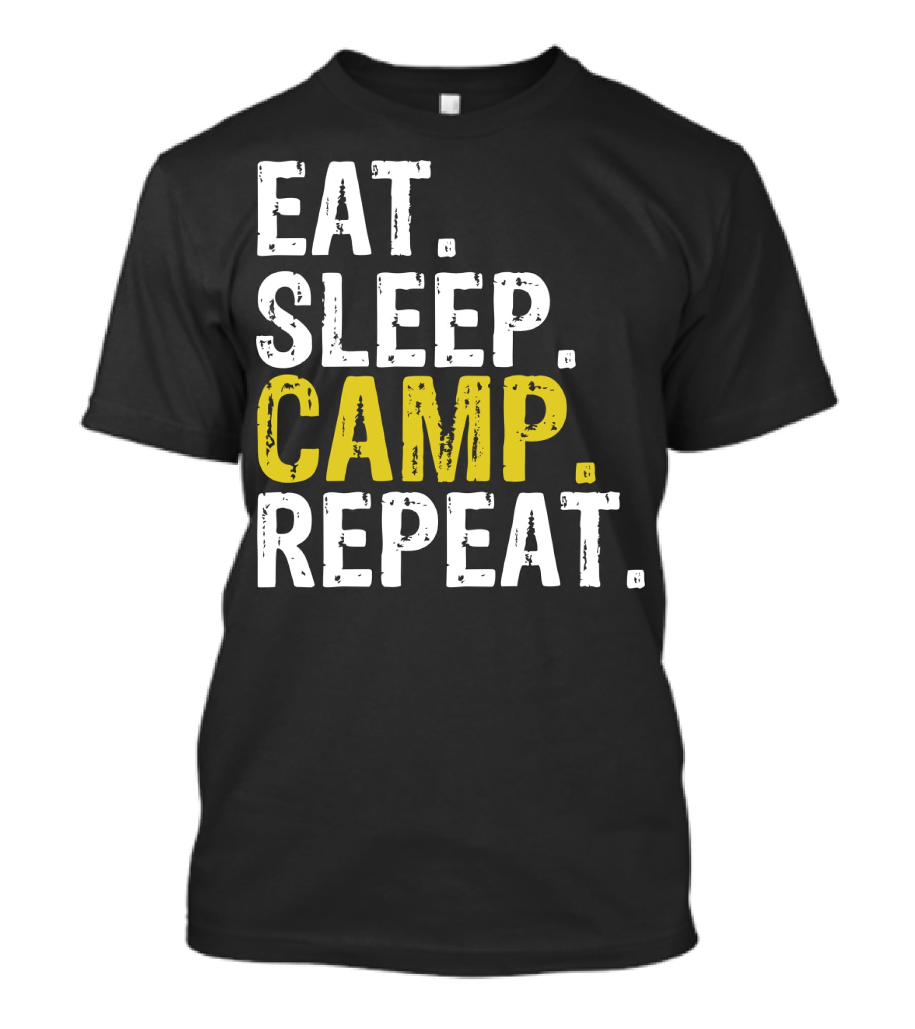 Eat Sleep Camp Repeat Camping T-Shirt