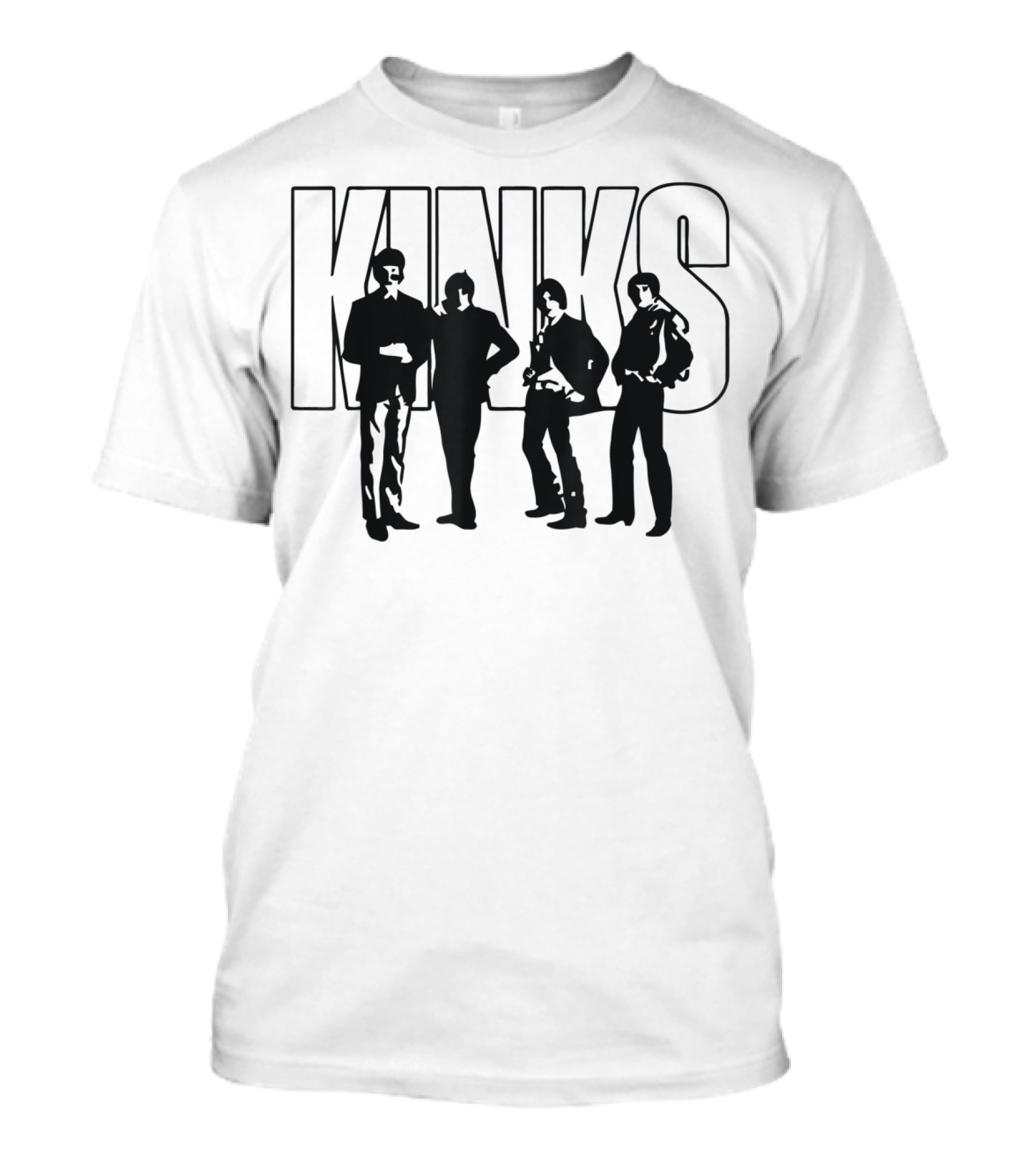 Kinks Music Band Members T-Shirt