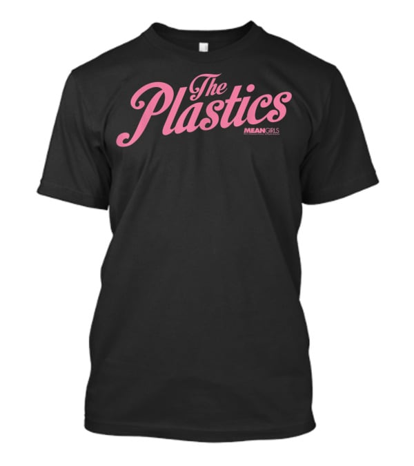 The Plastics Mean Girls Pink Script T-Shirt