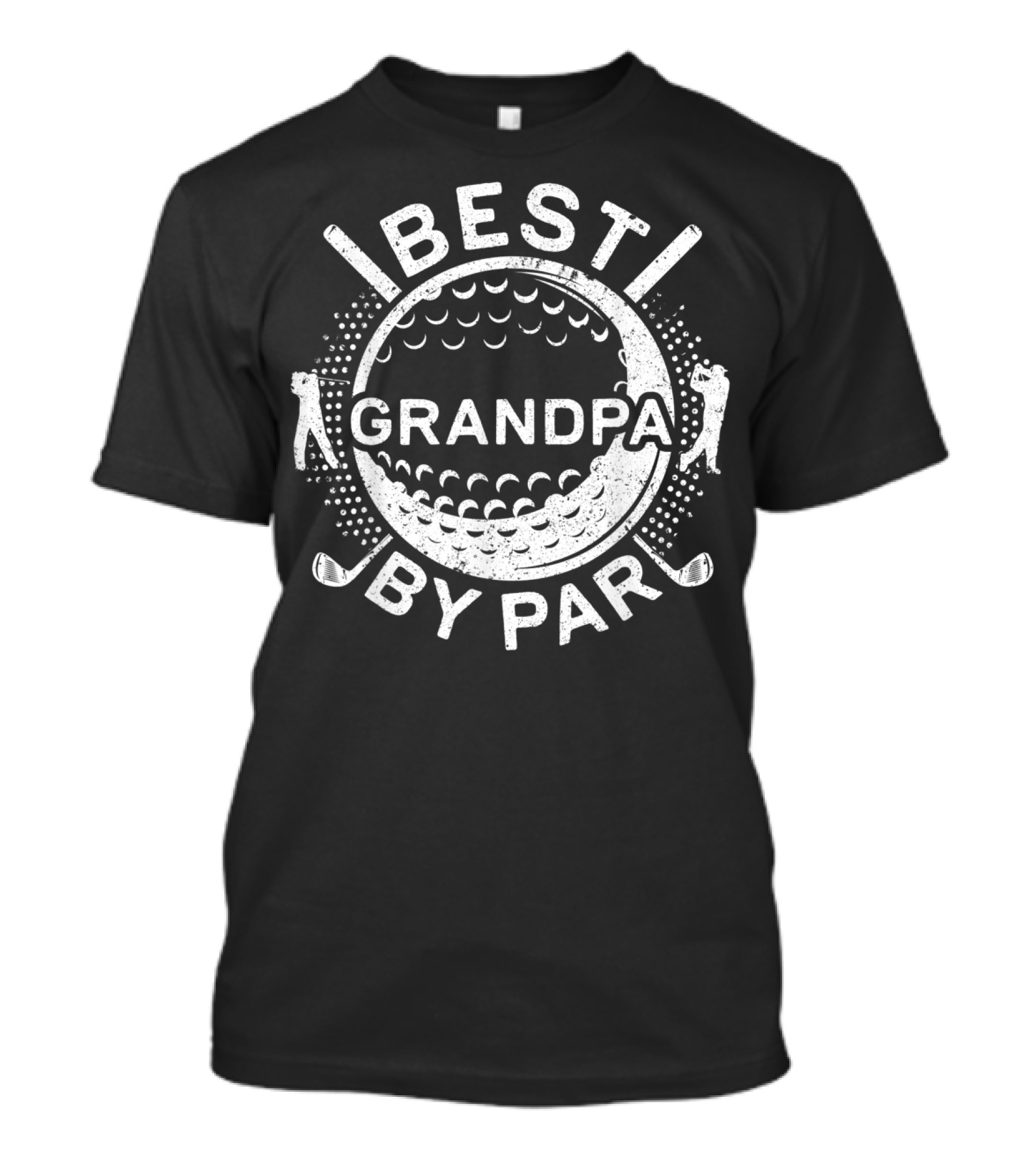 Best Grandpa By Par Golf Lover Father T-Shirt
