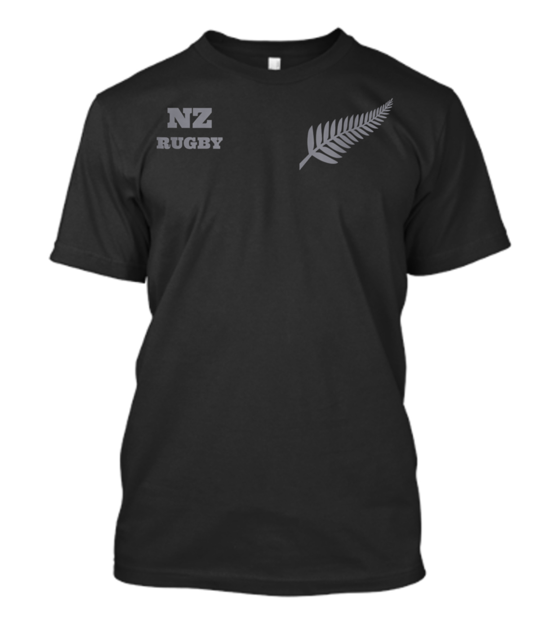 NZ Rugby Men’s New Zealand Silver Fern For Rugby Dads T-Shirt