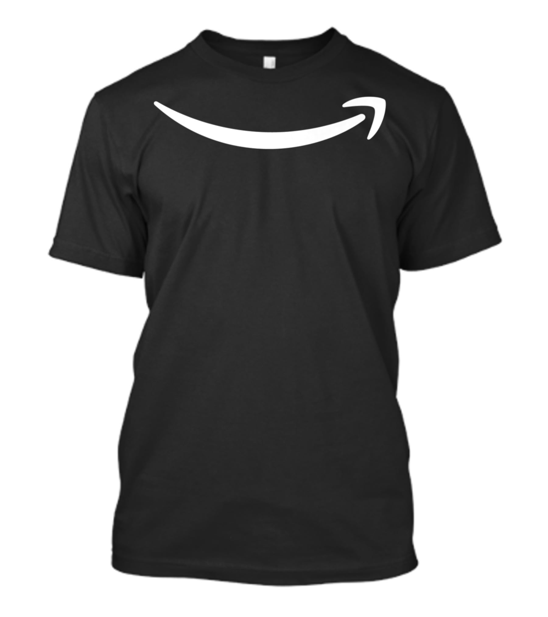 Amazon Smile White T-Shirt