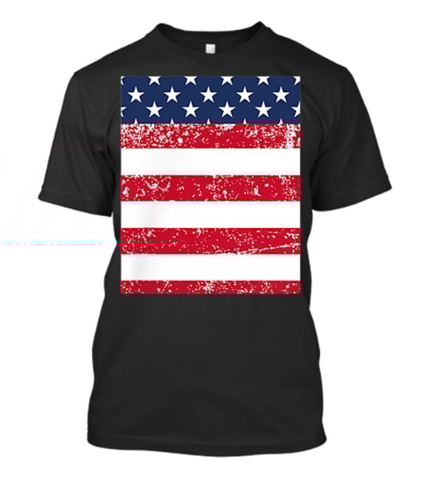 USA Pocket American Flag T-Shirt