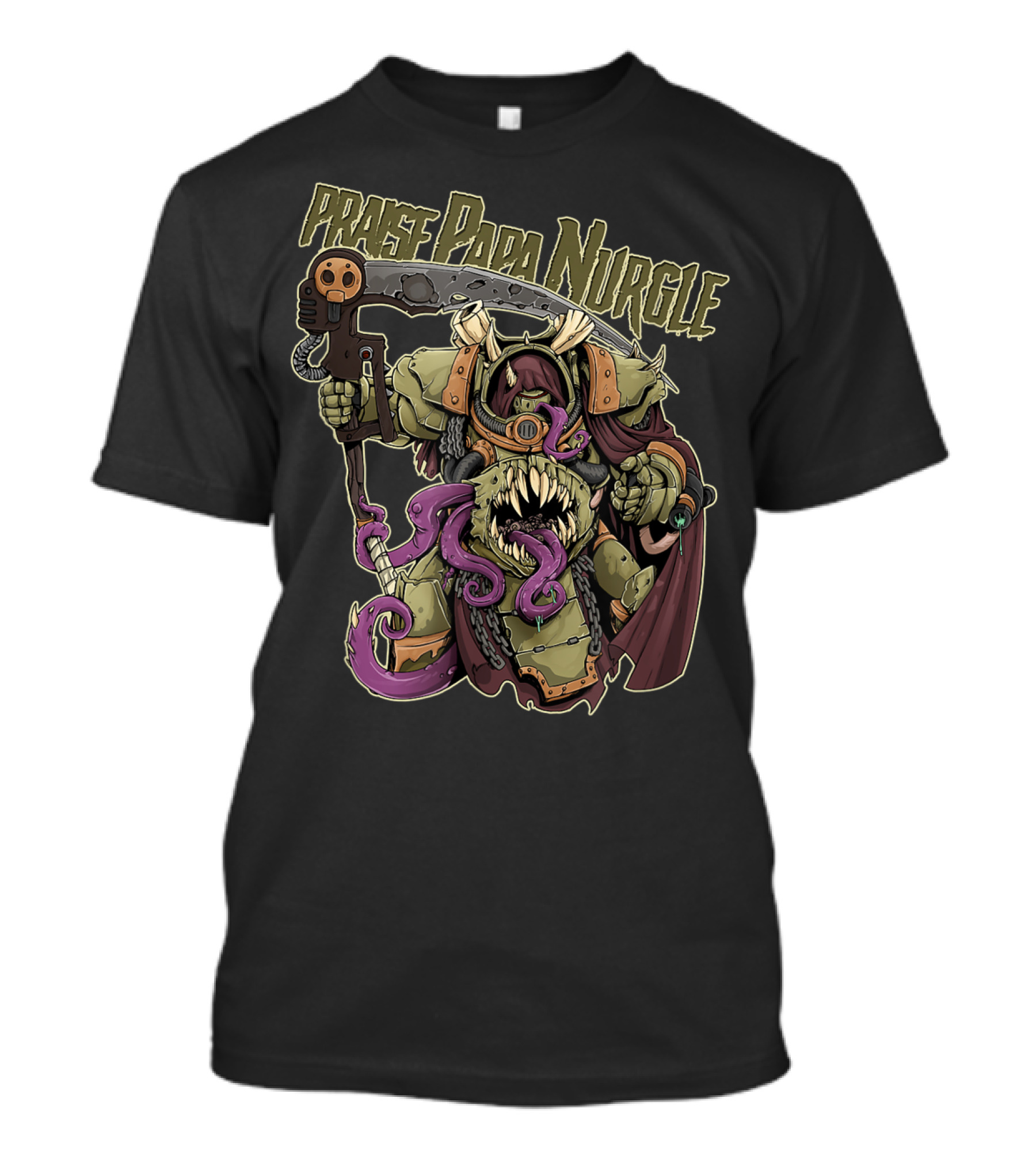 Praise Papa Nurgle Death Guard T-Shirt