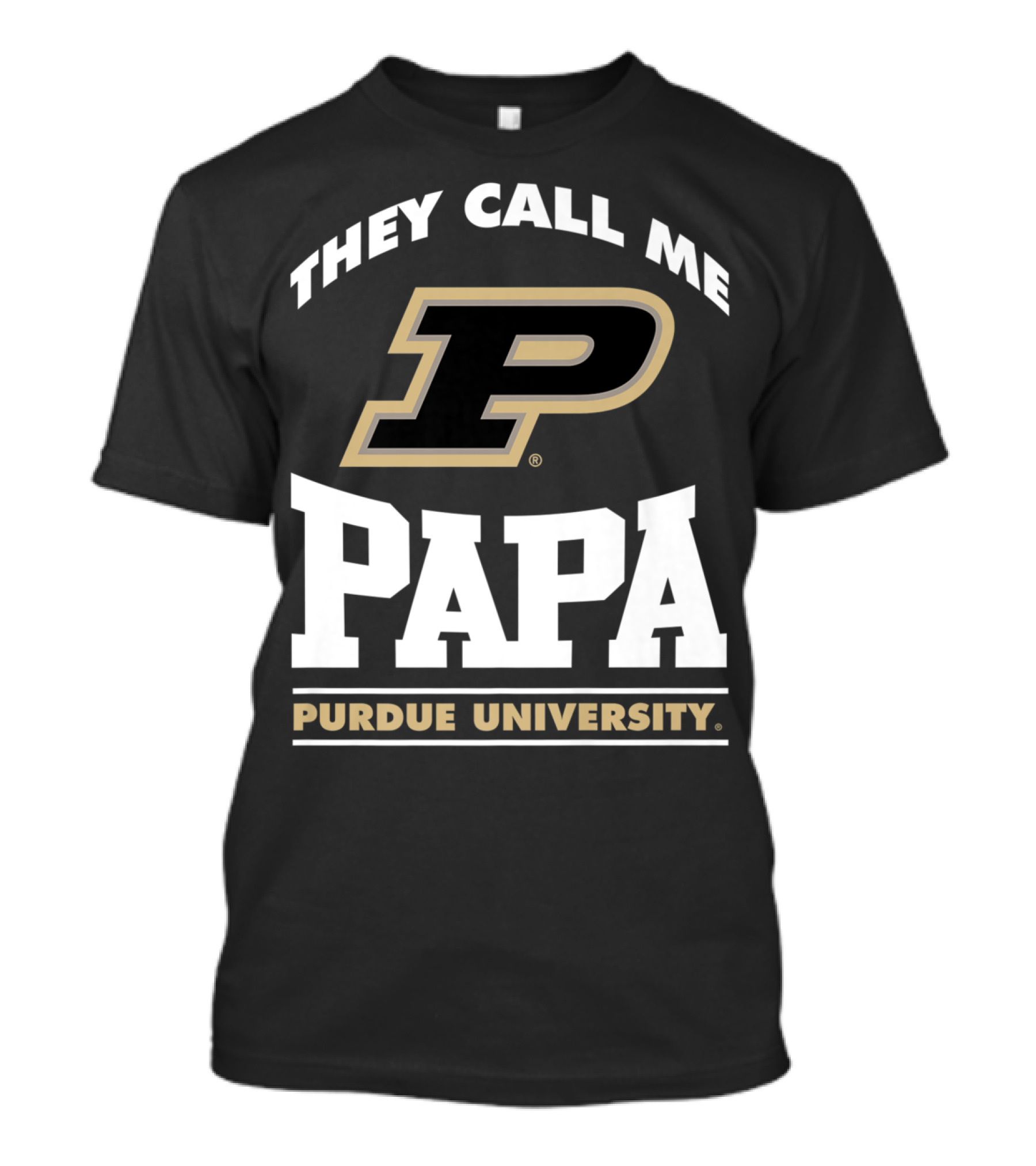 Purdue Boilermakers They Call Me Papa Purdue University T-Shirt