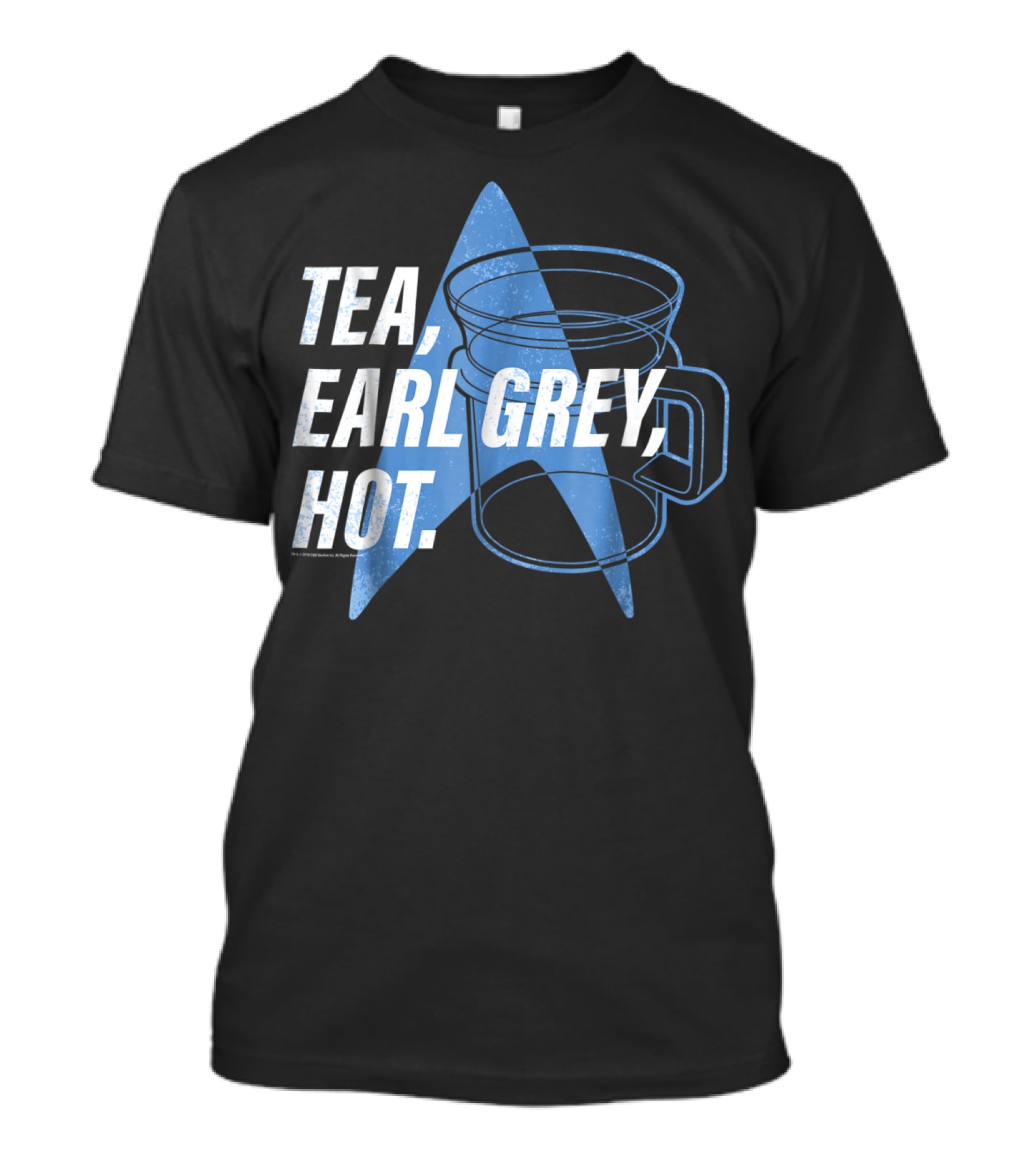 Star Trek Next Generation Tea Earl Grey Hot Vintage Logo Mug T-Shirt