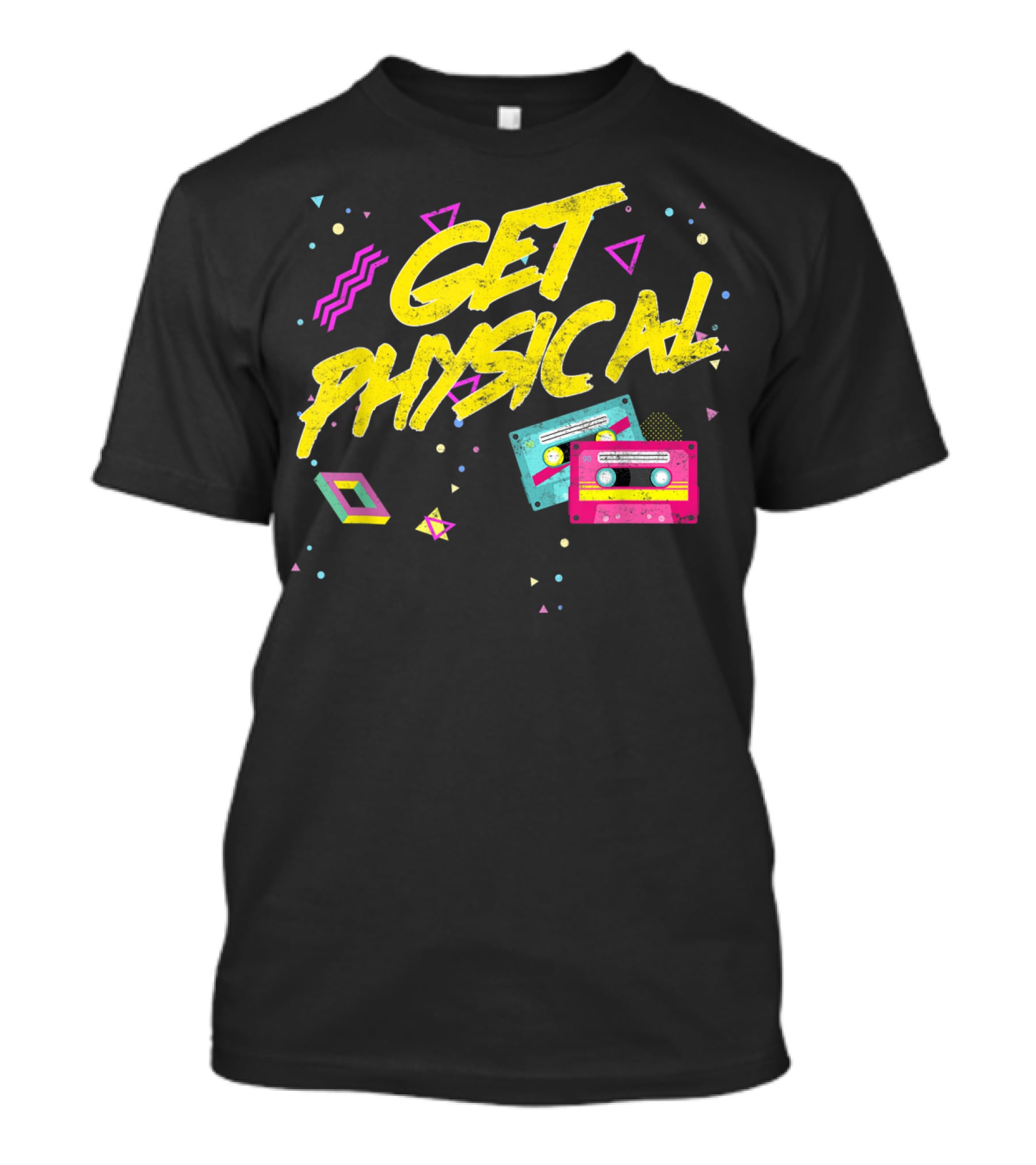 Get Physical Totally Rad Vintage Cassette T-Shirt