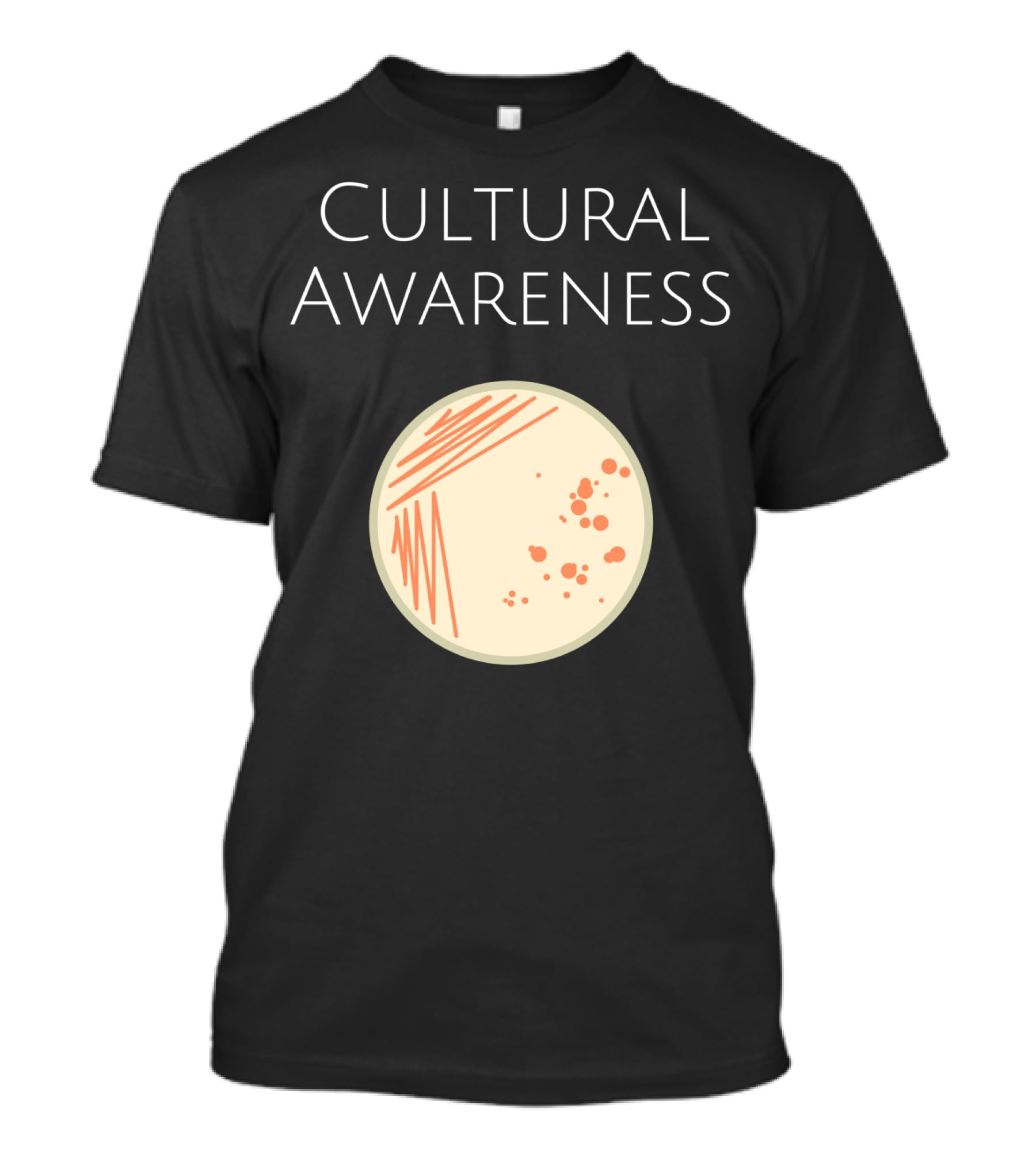 Cultural Awareness Microbiology Bacteria Lab T-Shirt