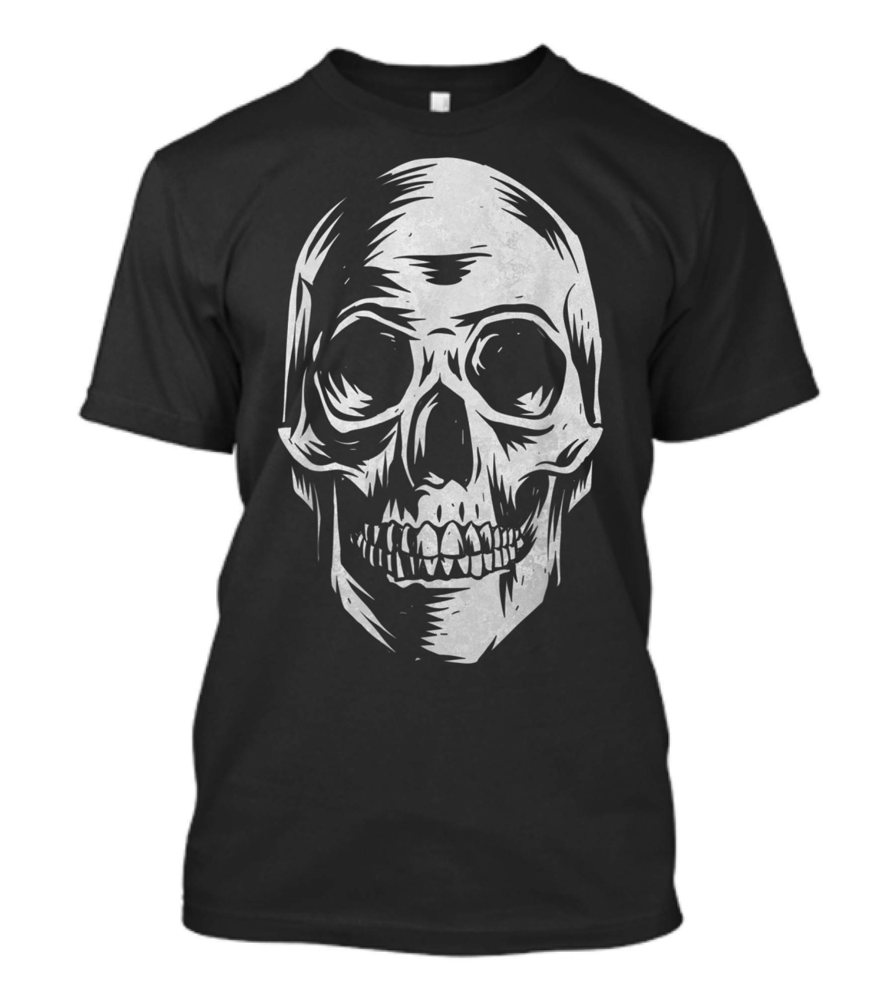 Skull Distressed Vintage Hall T-Shirt