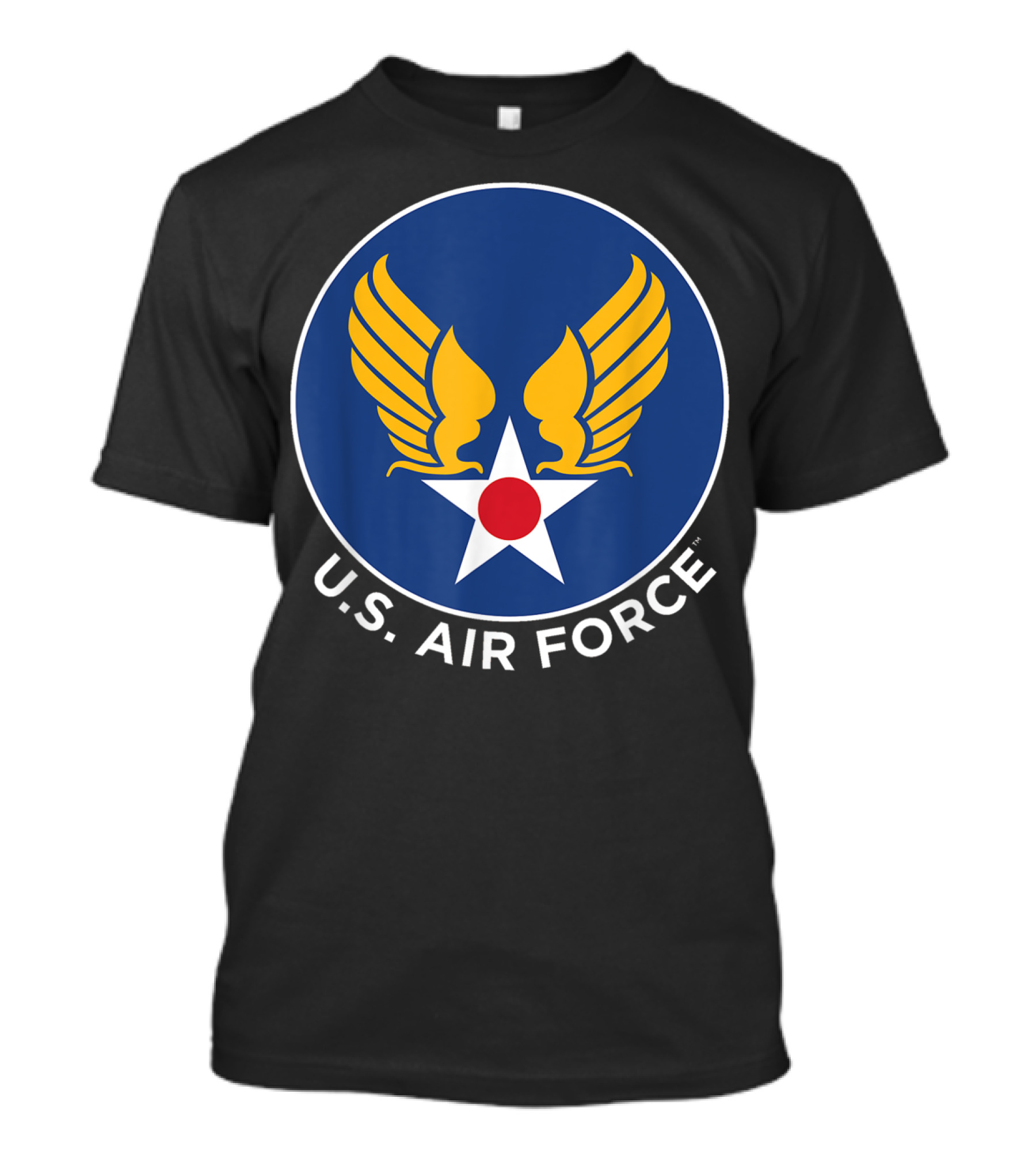 Captain Marvel US Air Force Logo Badge Marvel Official Merchandise T-Shirt