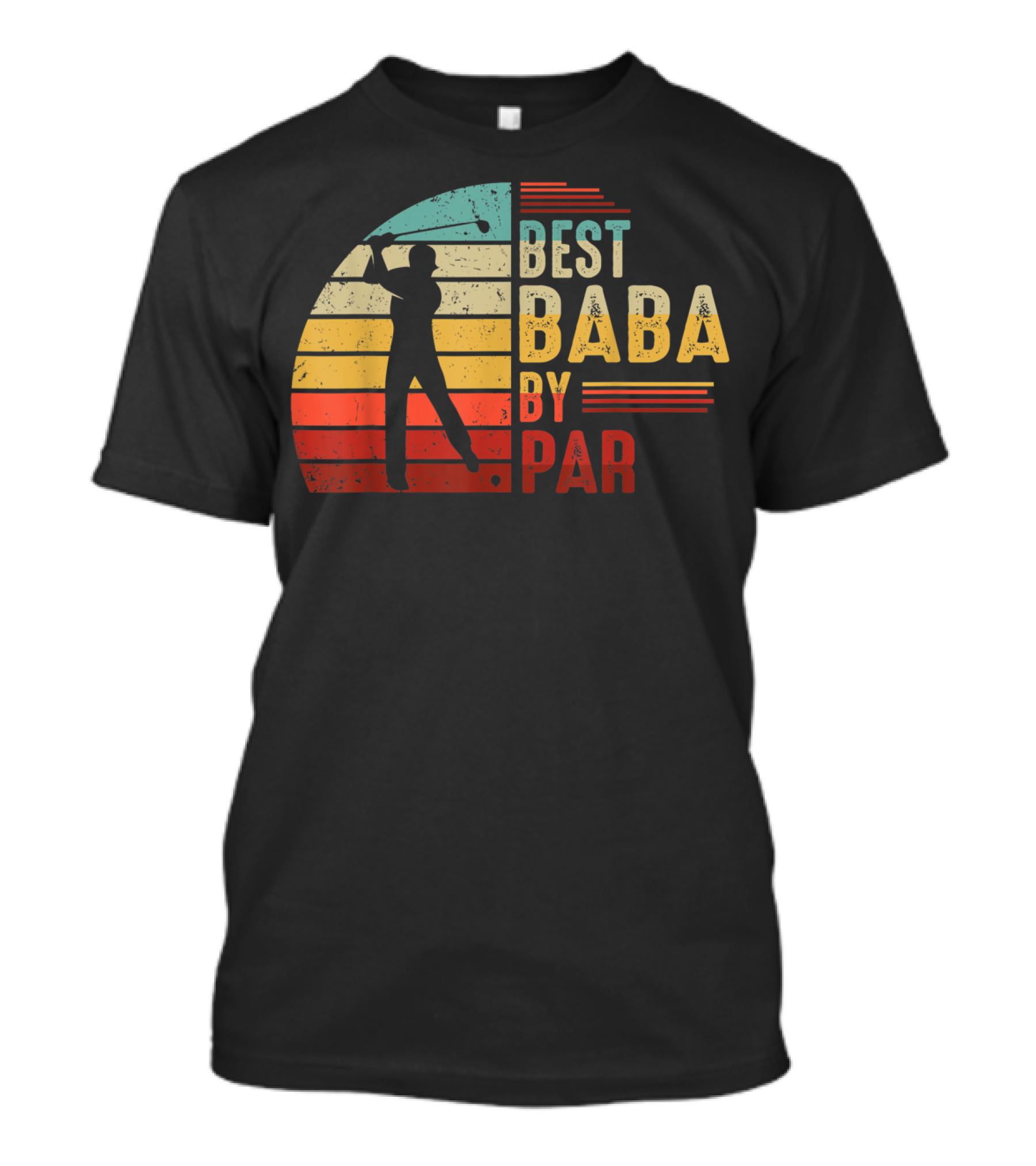 Best Baba By Par Golf Lover Mens Fathers T-Shirt