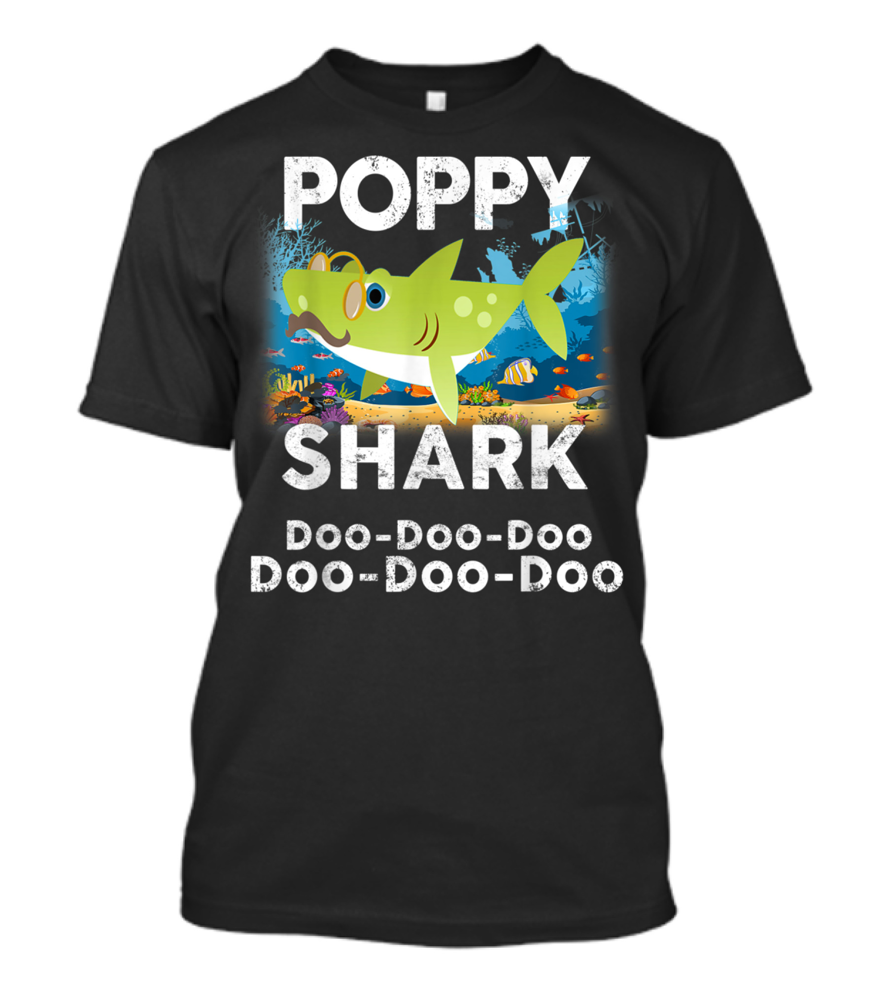Poppy Shark Doo Doo Doo Underwater Adventure T-Shirt