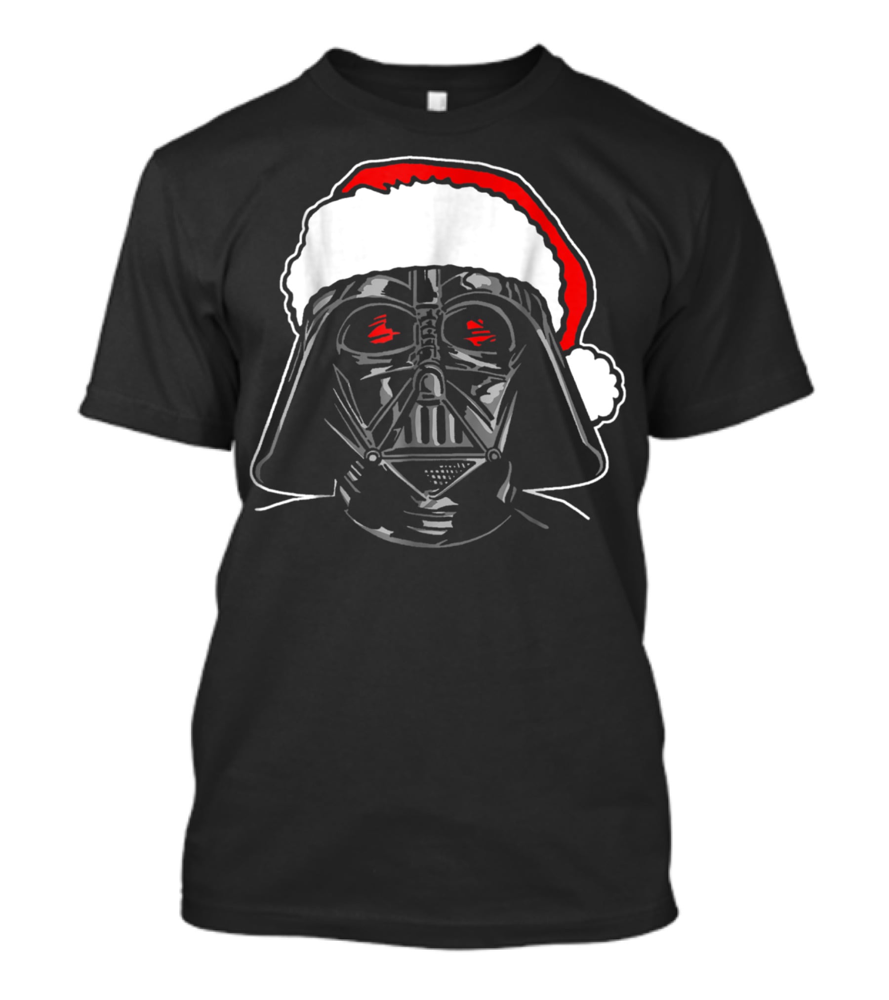 Darth Vader Santa Christmas Star Wars Sketch T-Shirt