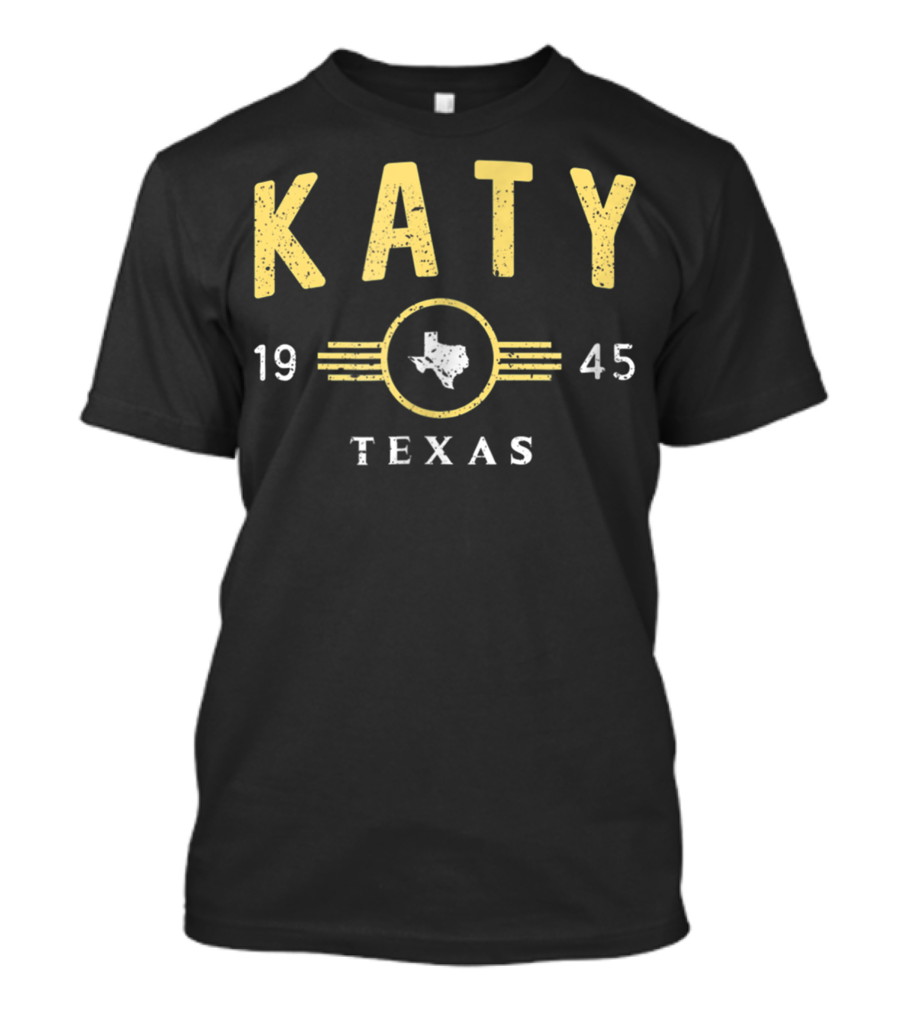 Katy Texas 1945 Vintage Home City TX T-Shirt