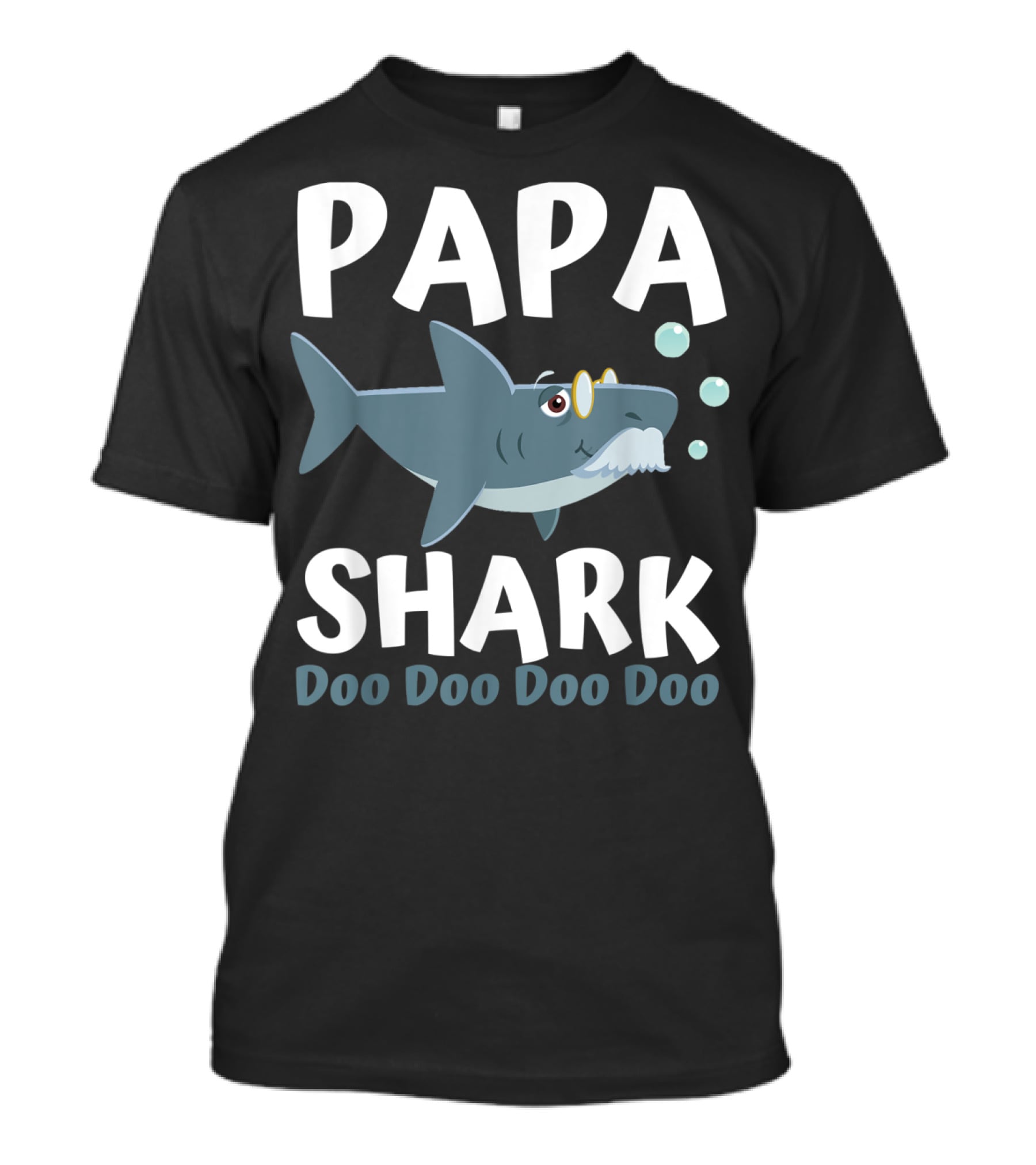 Papa Shark Doo Doo Doo Doo Matching Family Shark T-Shirt