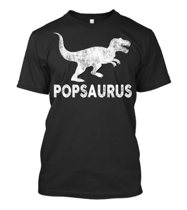 Popsaurus Dinosaur With T-Rex T-Shirt